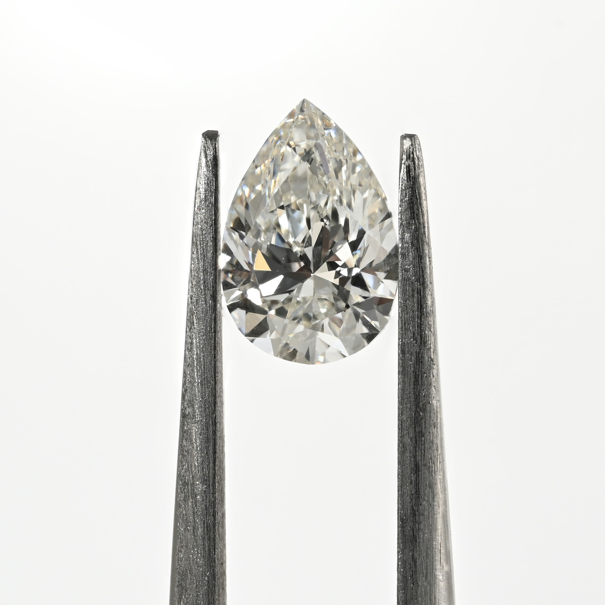1.01 Carat Fancy Cut Pear Natural Diamond – H Color, VS1 Clarity