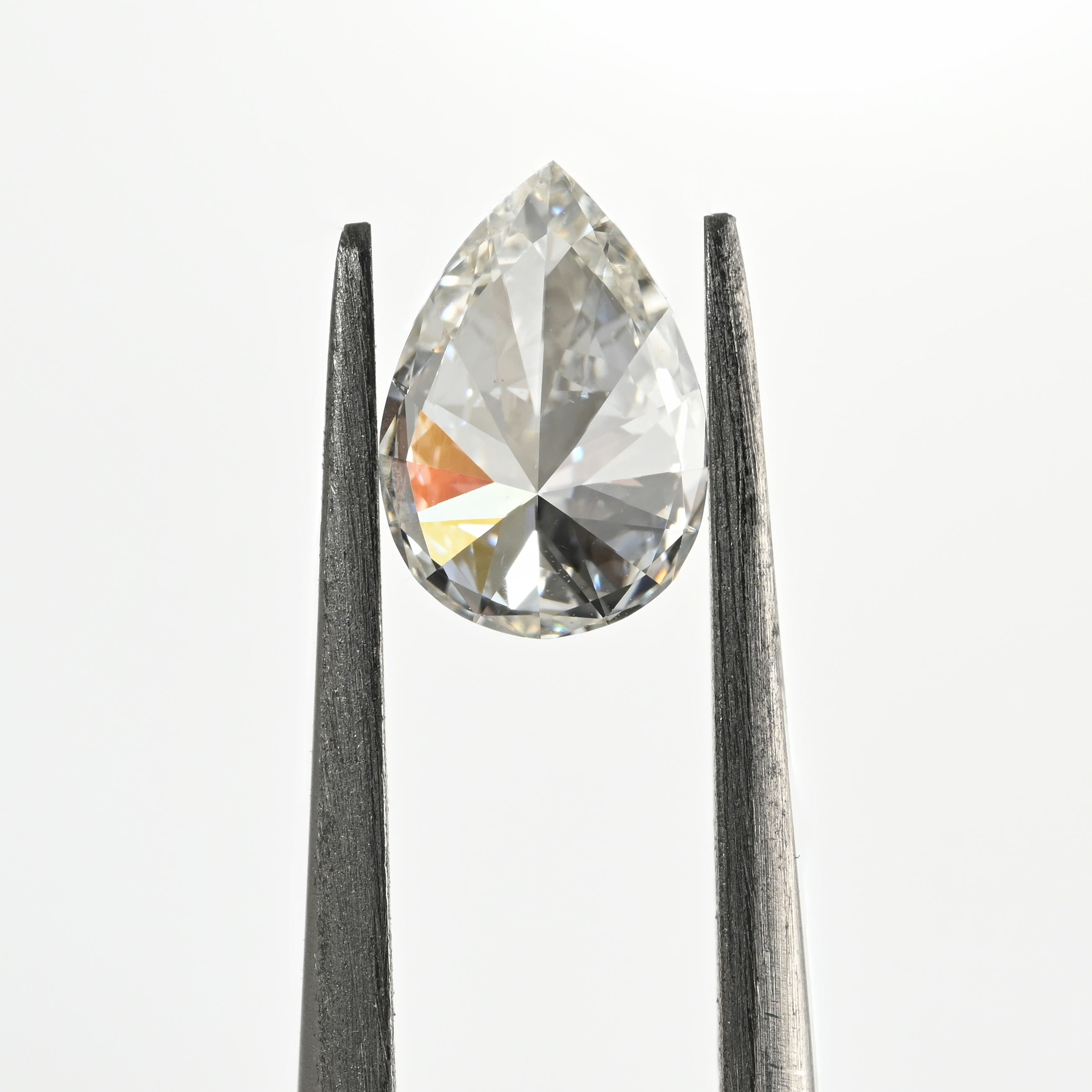 1.01 Carat Fancy Cut Pear Natural Diamond – H Color, VS1 Clarity