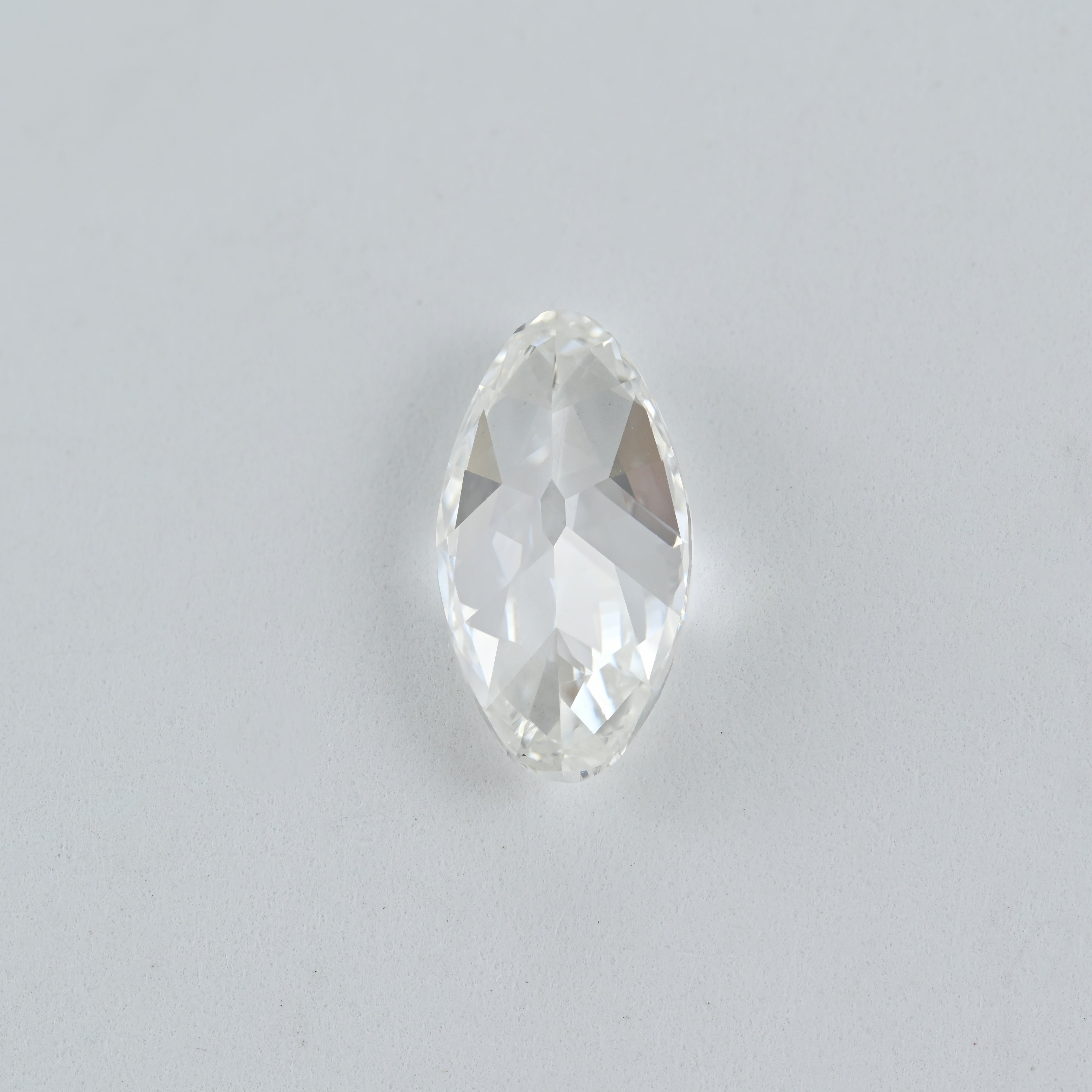 1.78 Carat Old Cut Moval Shape Natural Diamond – G Color, VVS2 Clarity