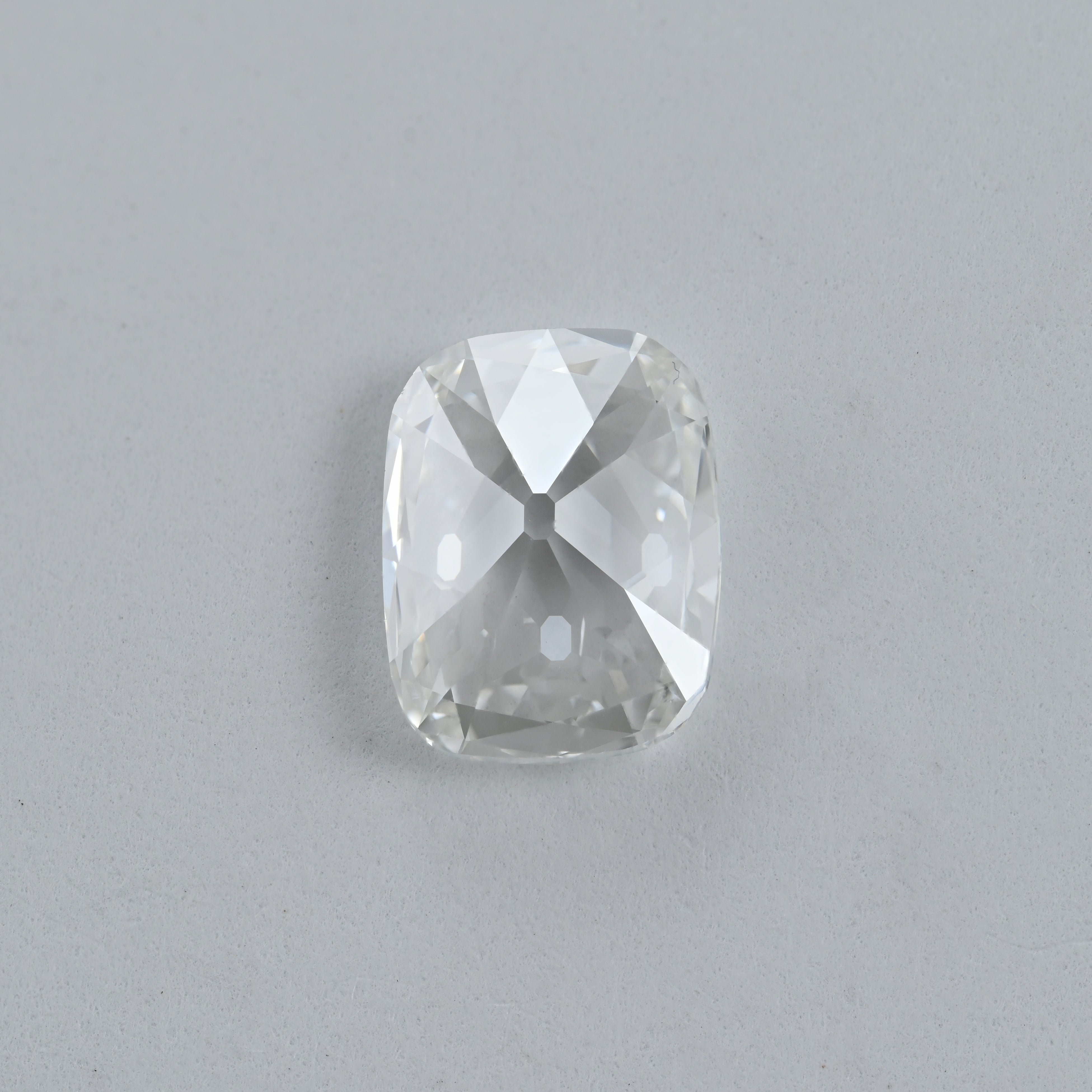 1.78 Carat Old Cut Cushion Shape Natural Diamond – G Color, VVS2 Clarity
