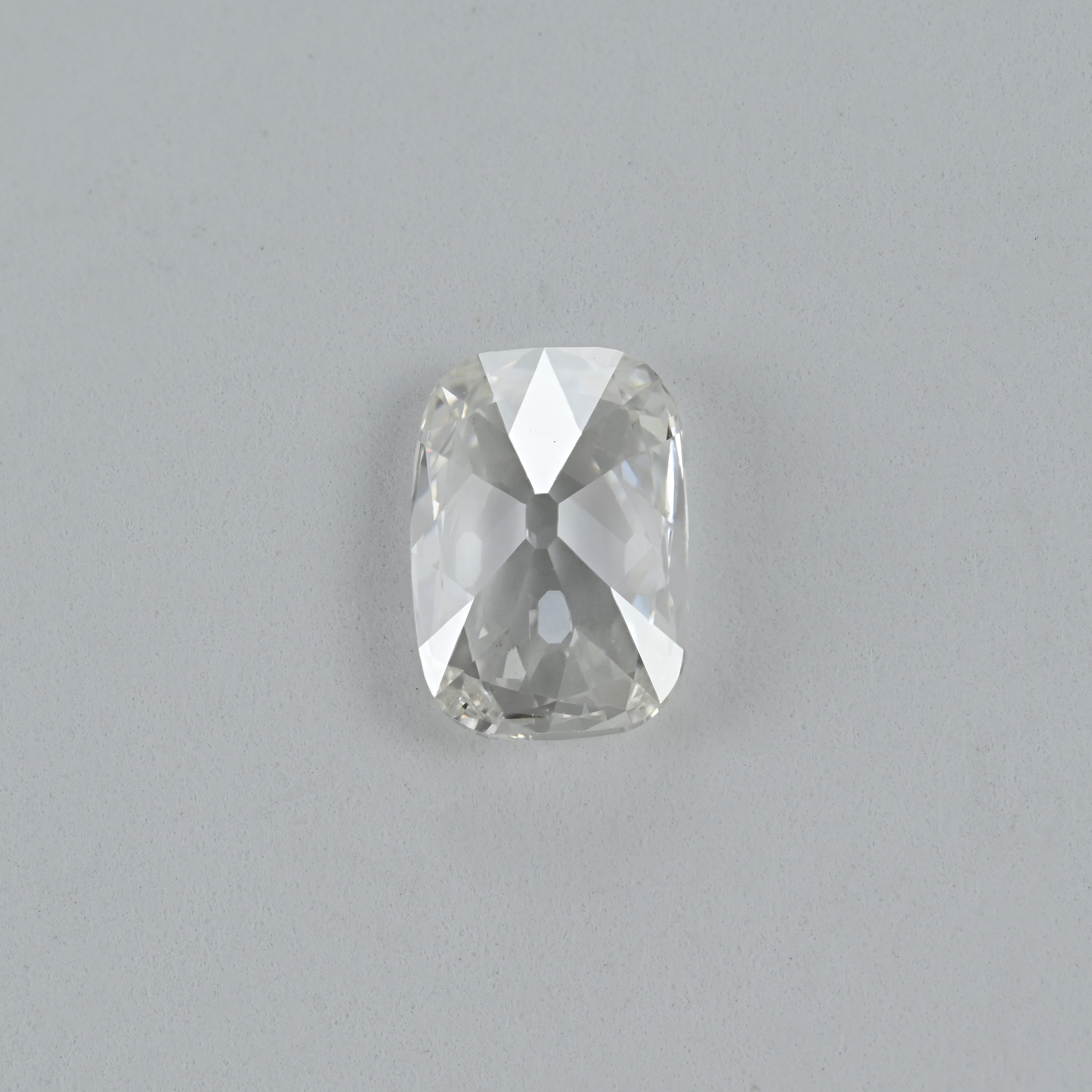 1.21 Carat Old Cut Cushion Shape Natural Diamond – I Color, VVS2 Clarity