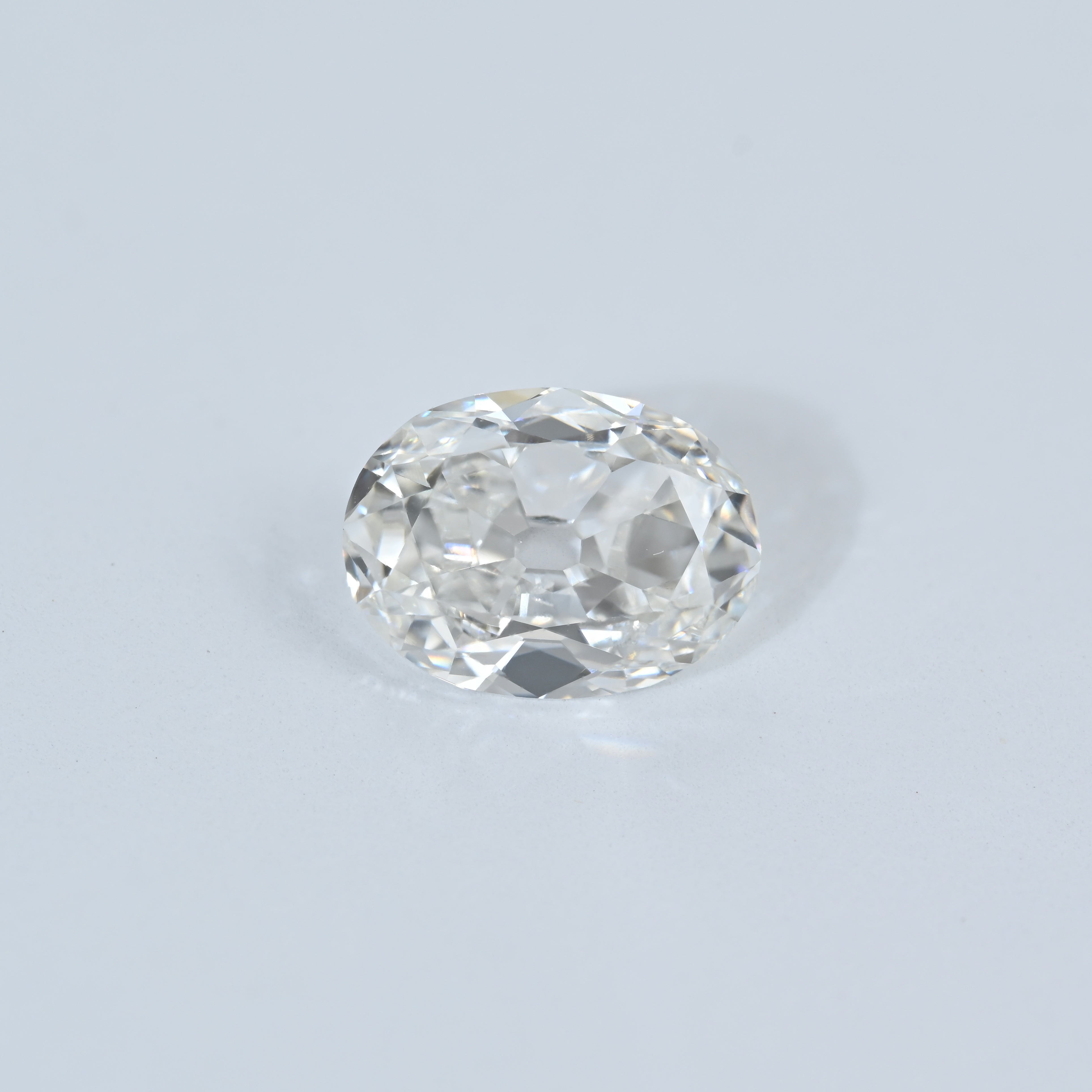 1.82 Carat Old Cut Oval Shape Natural Diamond – H Color, VVS2 Clarity