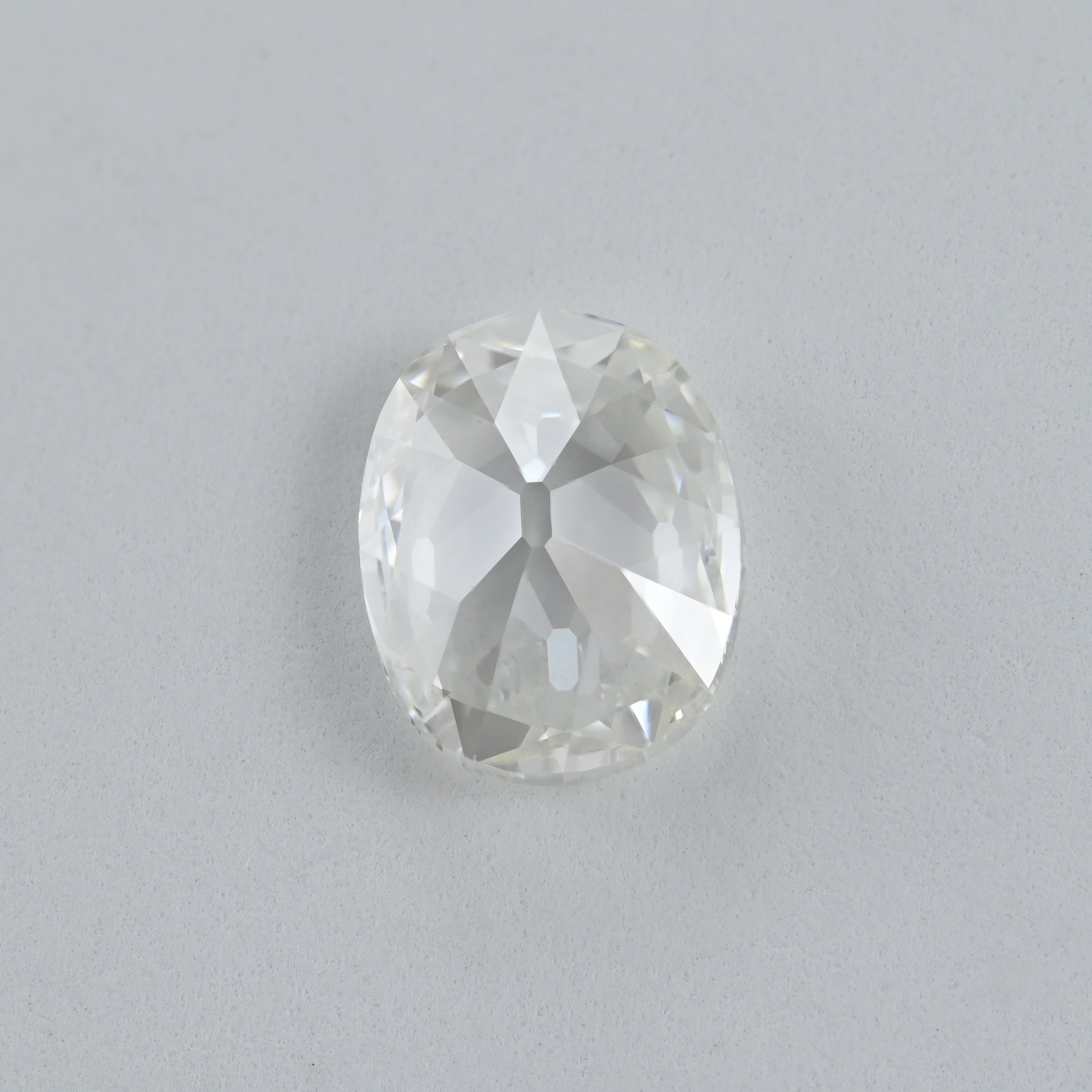 1.52 Carat Old Cut Oval Shape Natural Diamond – I Color, VVS2 Clarity