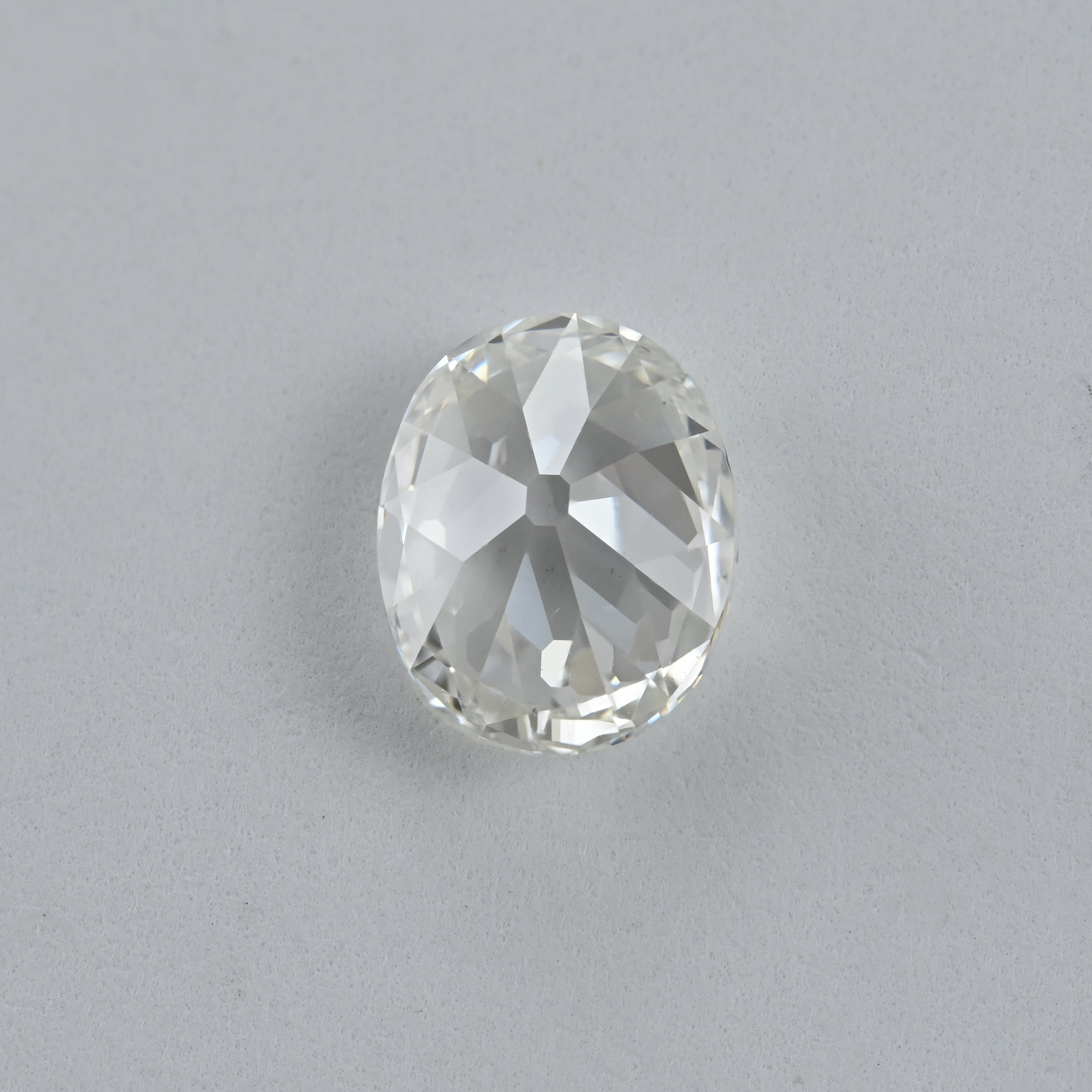 1.52 Carat Old Cut Oval Shape Natural Diamond – I Color, VS1 Clarity