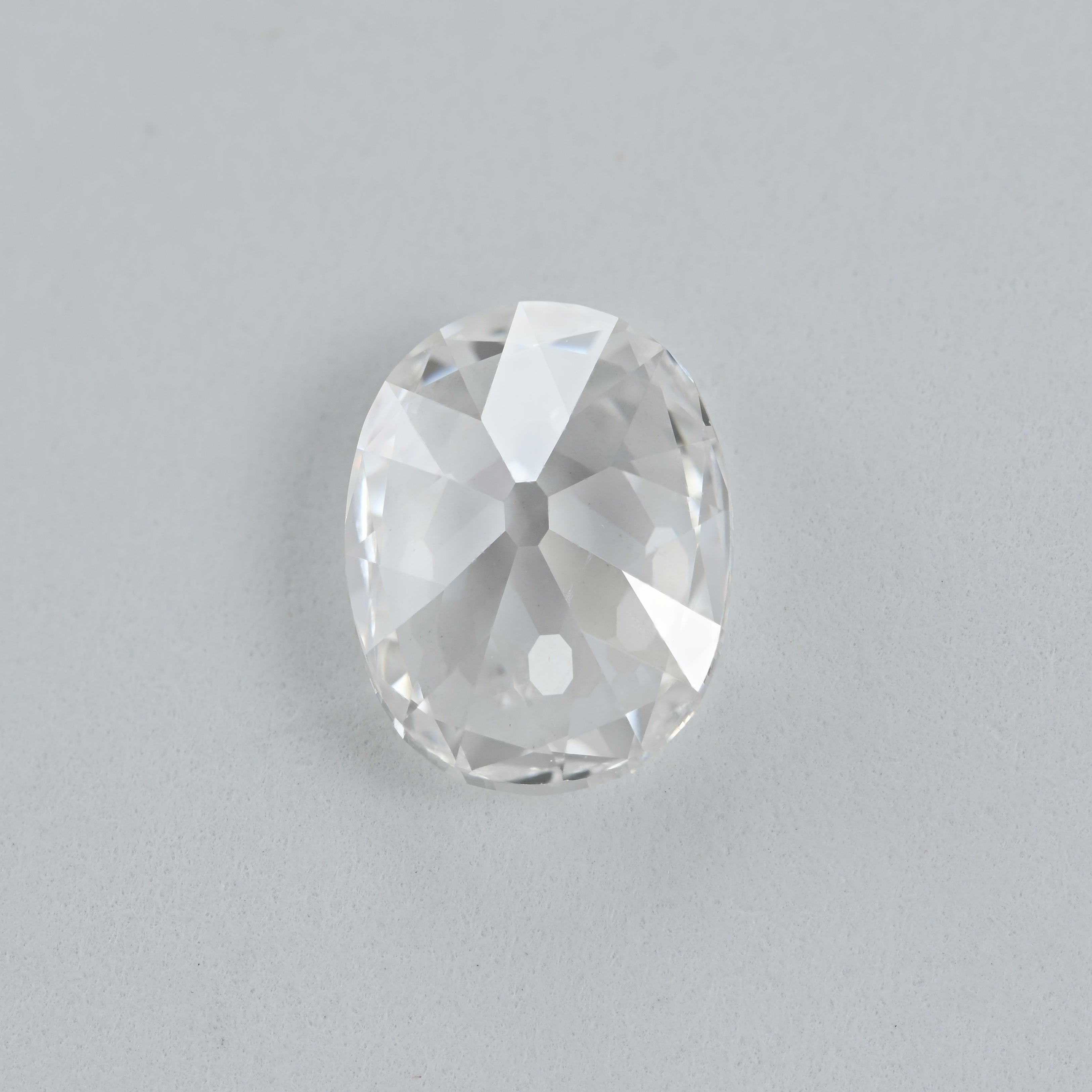 1.34 Carat Old Cut Oval Shape Natural Diamond – G Color, VVS2 Clarity