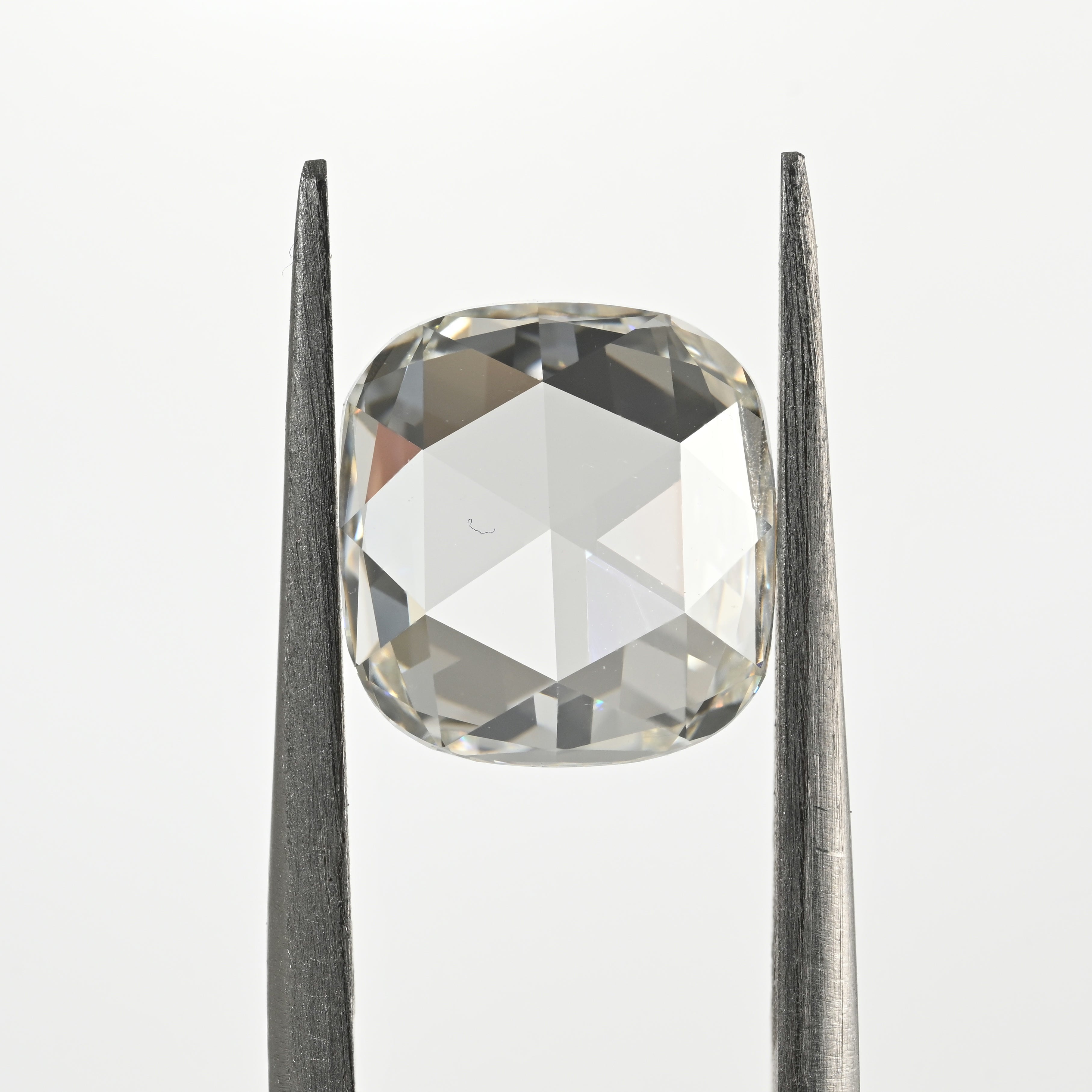 3.55 Carat ROSE/CUT Cushion Shape Natural Diamond – I Color, VVS2 Clarity  (GIA Certified) - 6351279064