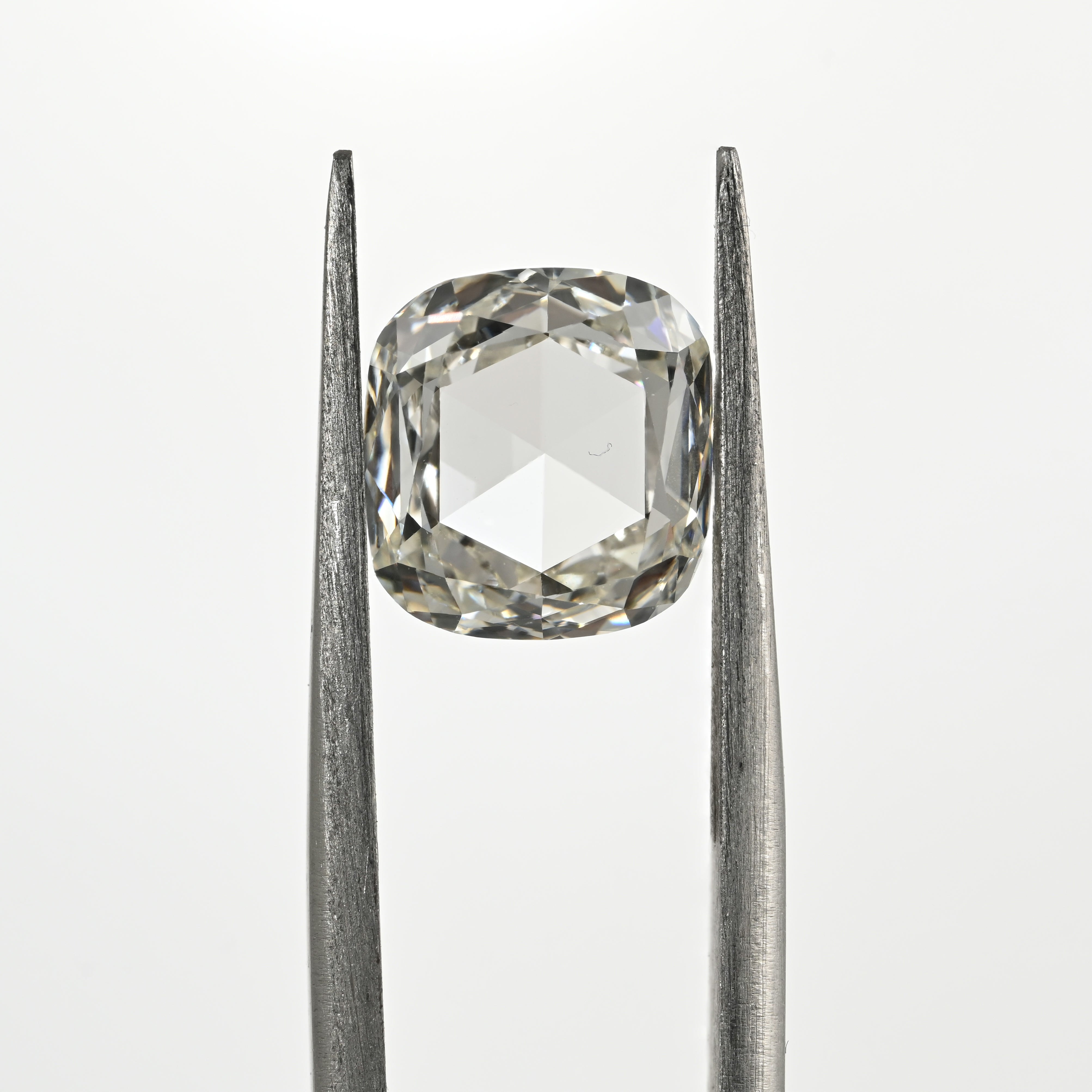 3.55 Carat ROSE/CUT Cushion Shape Natural Diamond – I Color, VVS2 Clarity  (GIA Certified) - 6351279064