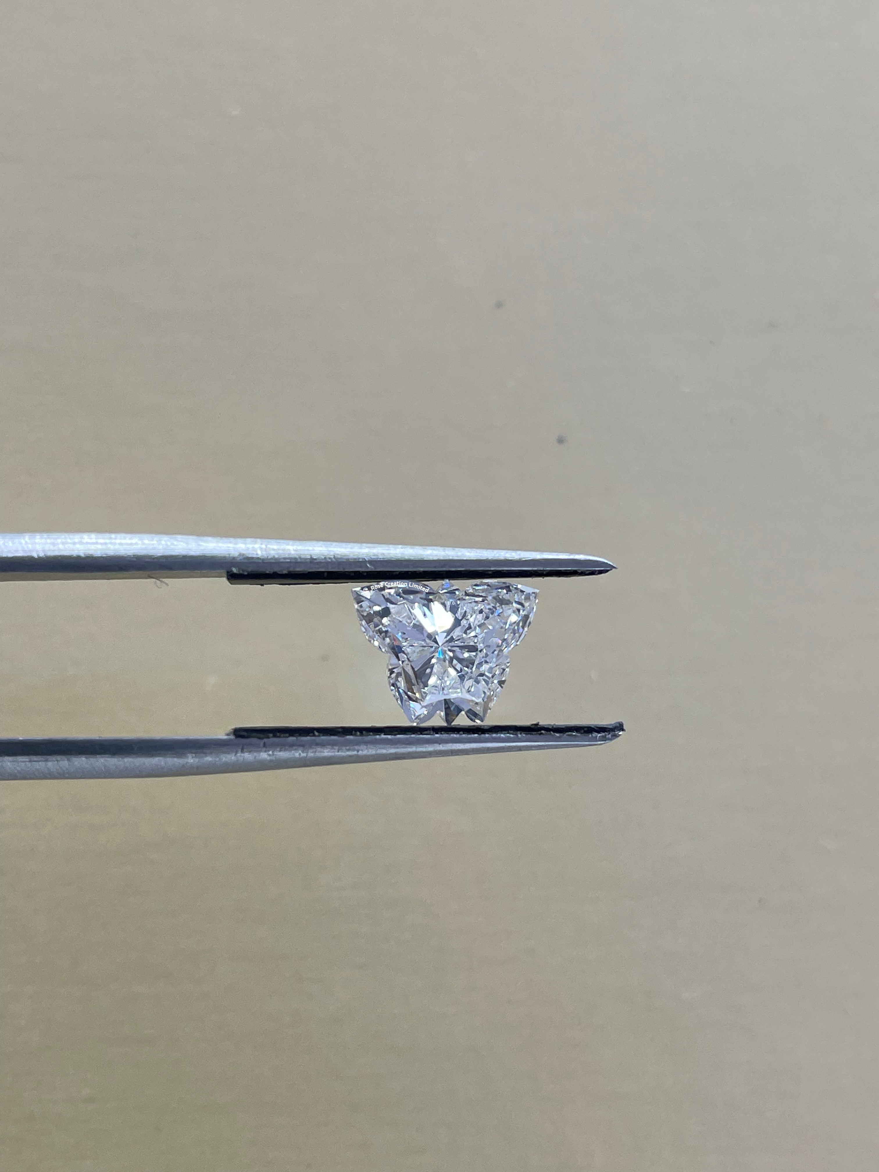3.71 Carat Butterfly Shape Natural Diamonds Pair – E/F Color, SI1/SI1 Clarity