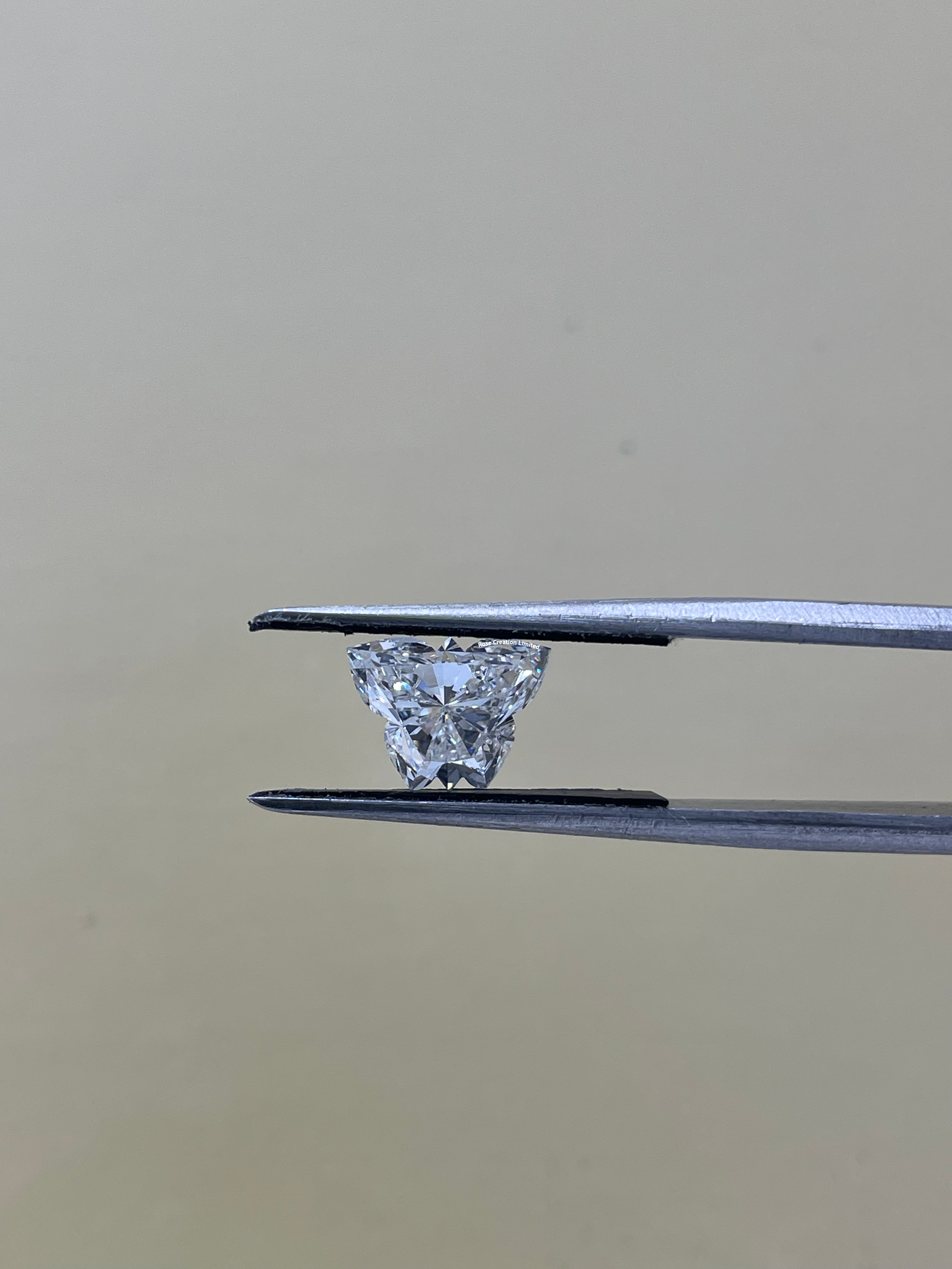 3.71 Carat Butterfly Shape Natural Diamonds Pair – E/F Color, SI1/SI1 Clarity