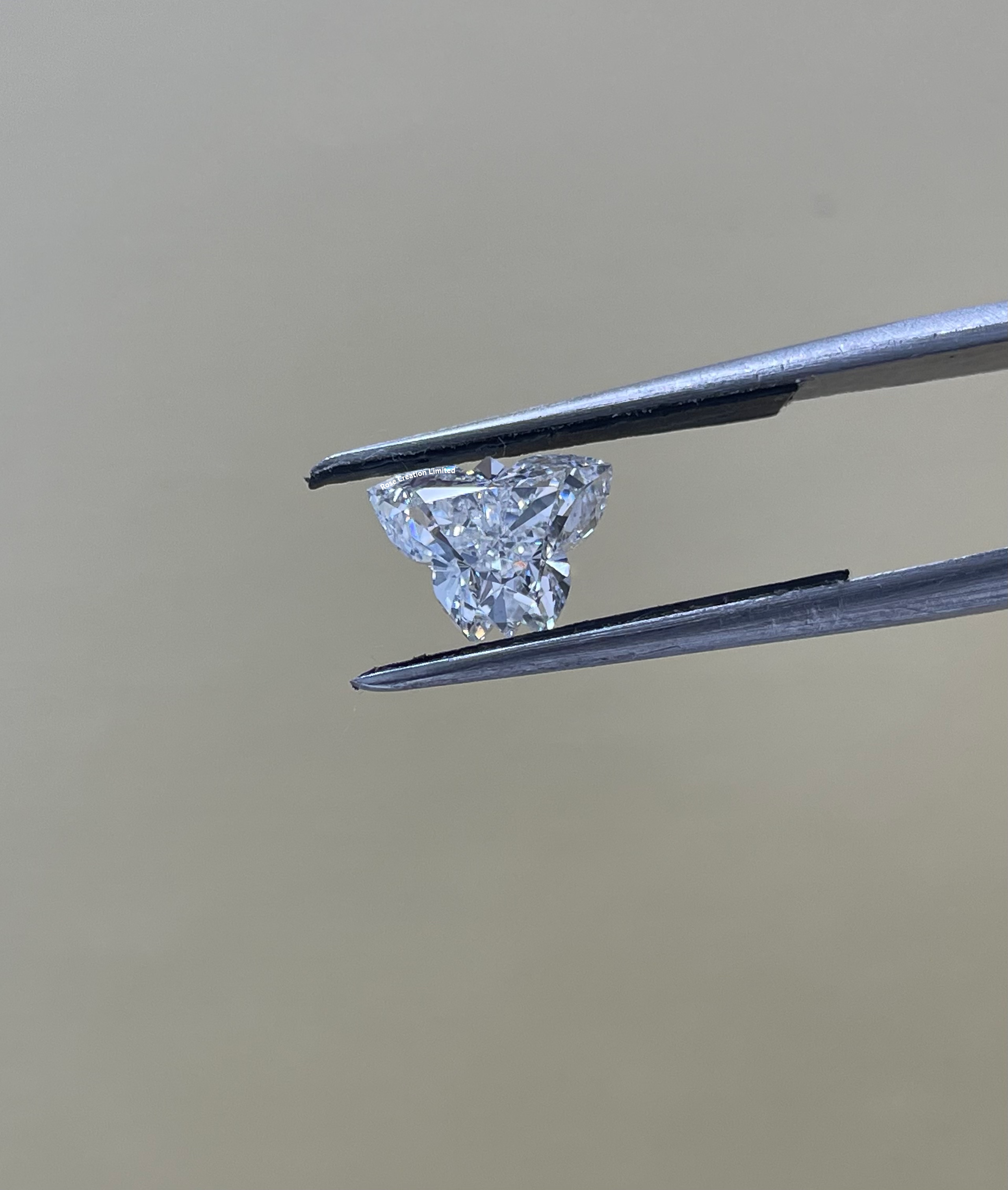 3.71 Carat Butterfly Shape Natural Diamonds Pair – E/F Color, SI1/SI1 Clarity