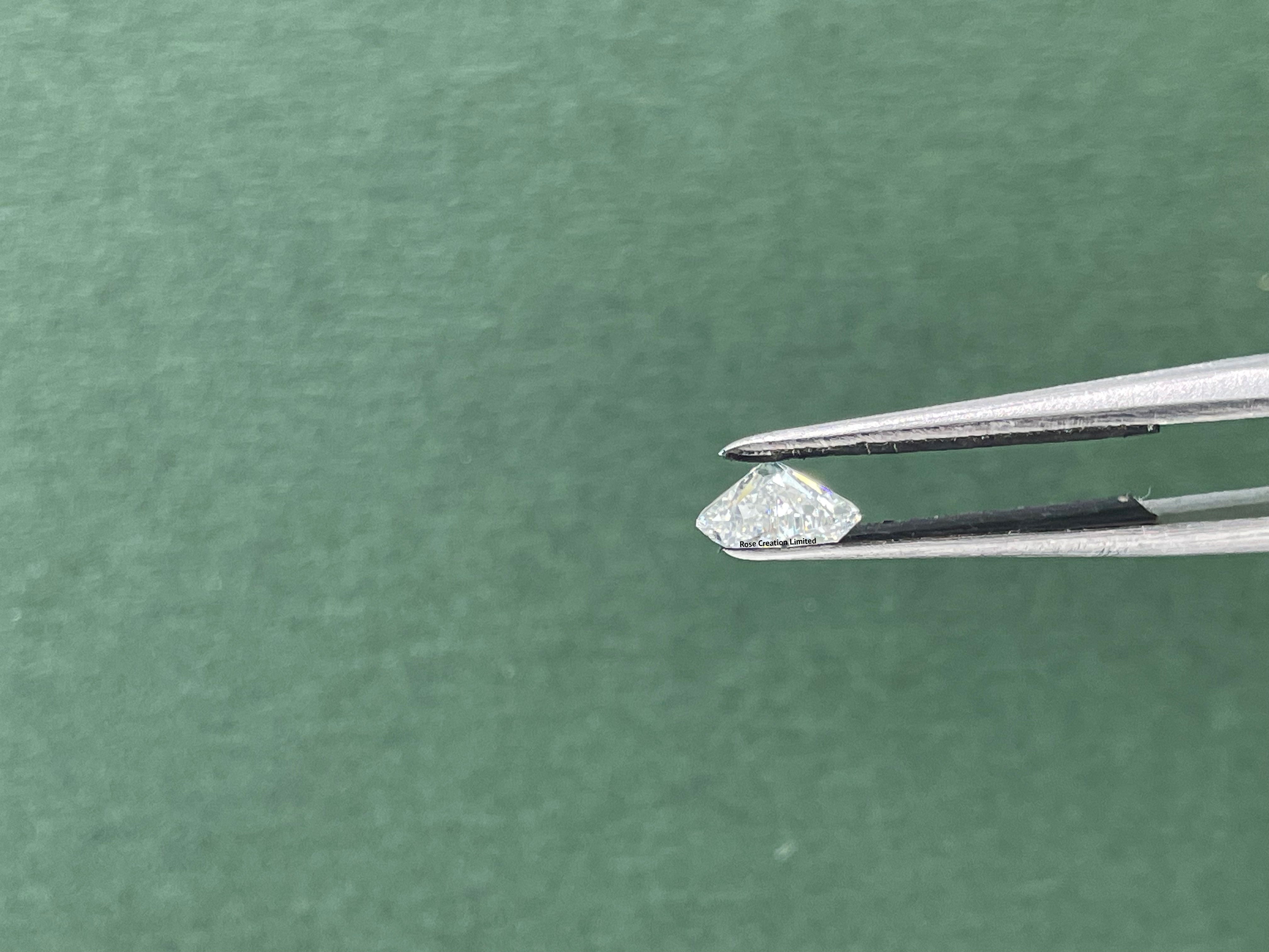 1.68 Carat Flower Shape Natural Diamonds Pair – H/H Color, SI1/SI1 Clarity