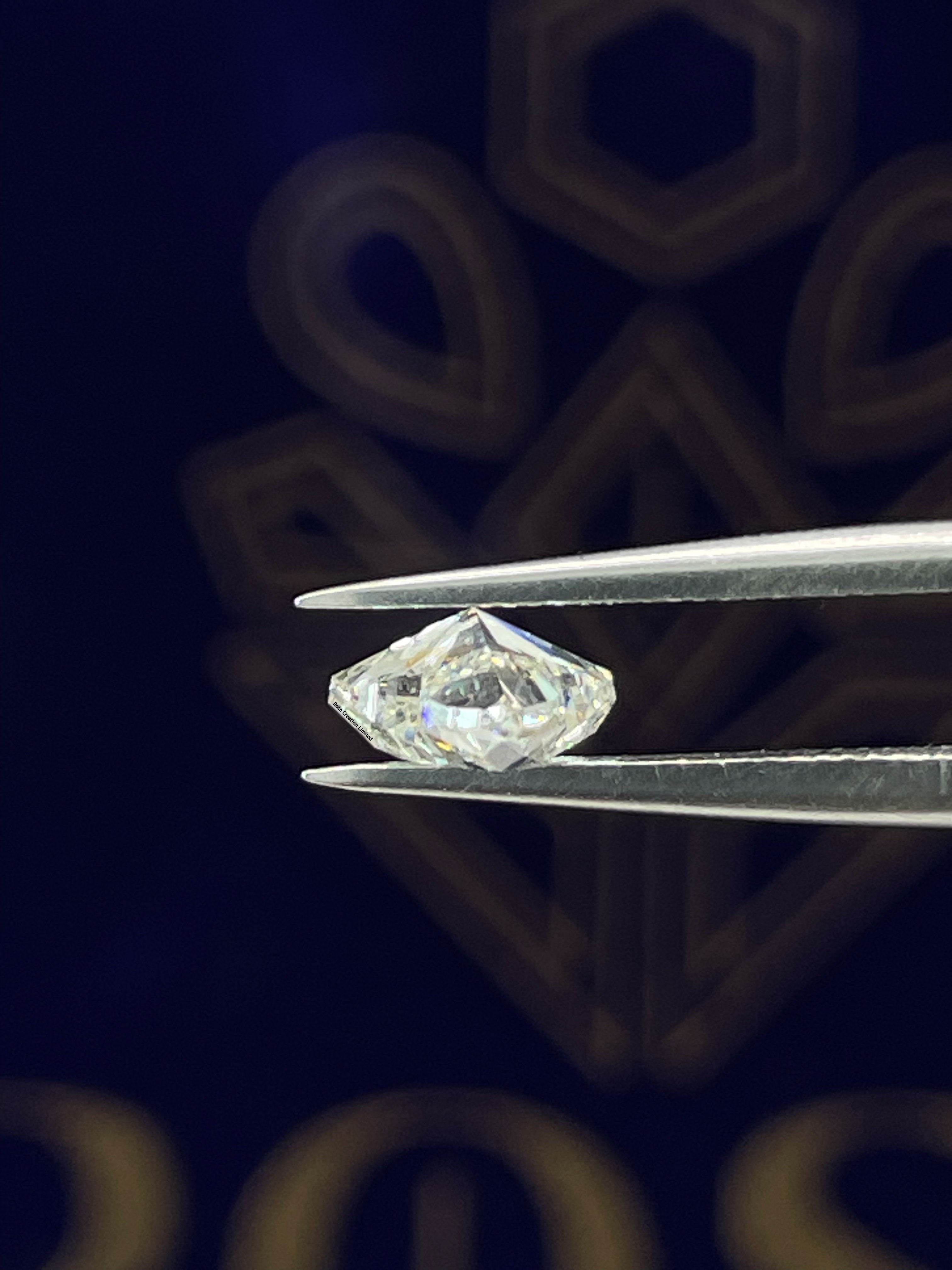 1.47 Carat Flower Shape Natural Diamonds Pair – J/J Color, SI1/SI1 Clarity