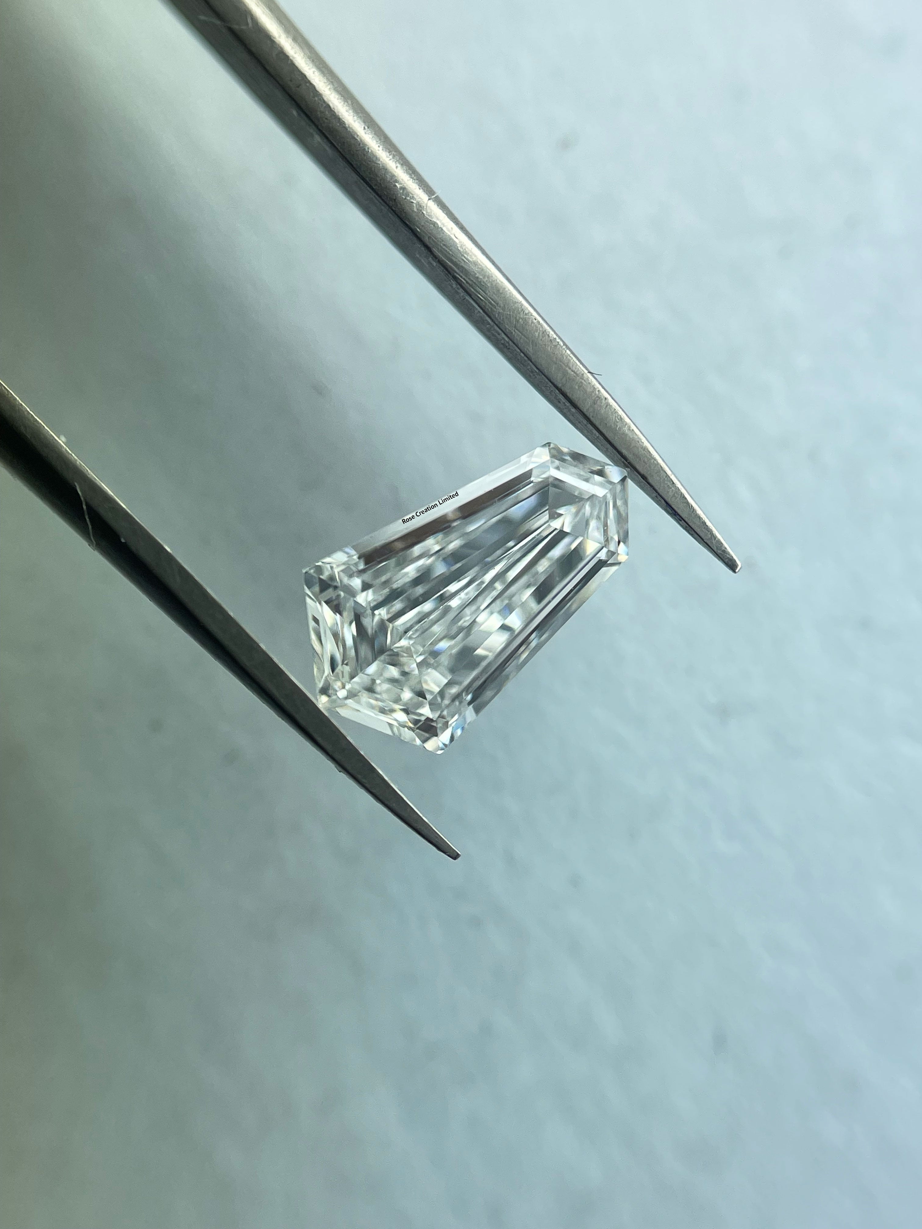 1.44 Carat Tie Shape Natural Diamonds Pair – E/F Color, VVS1/VVS1 Clarity