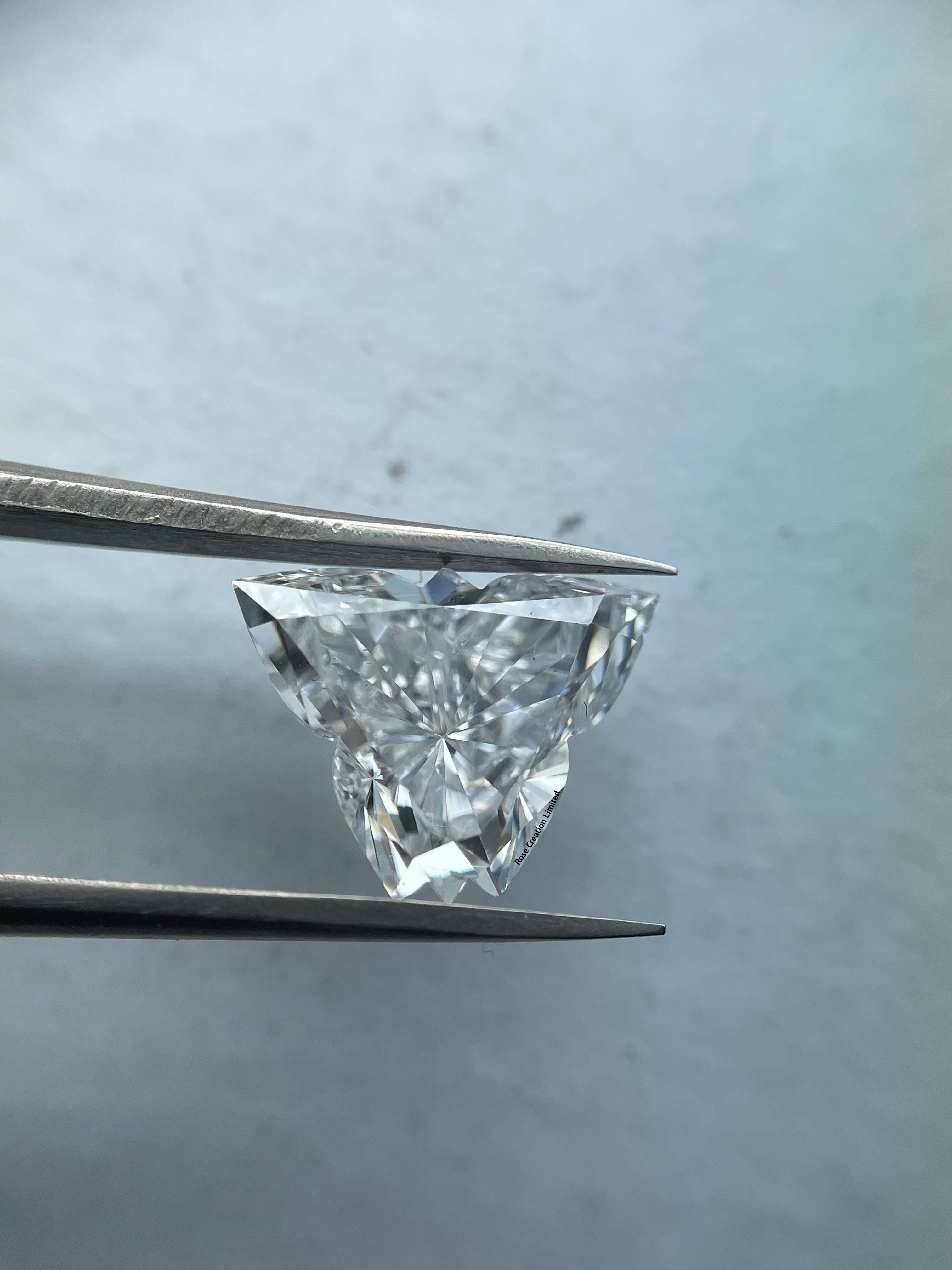 3.75 Carat Butterfly Diamond Pair – D/F Color, SI1/SI2 Clarity
