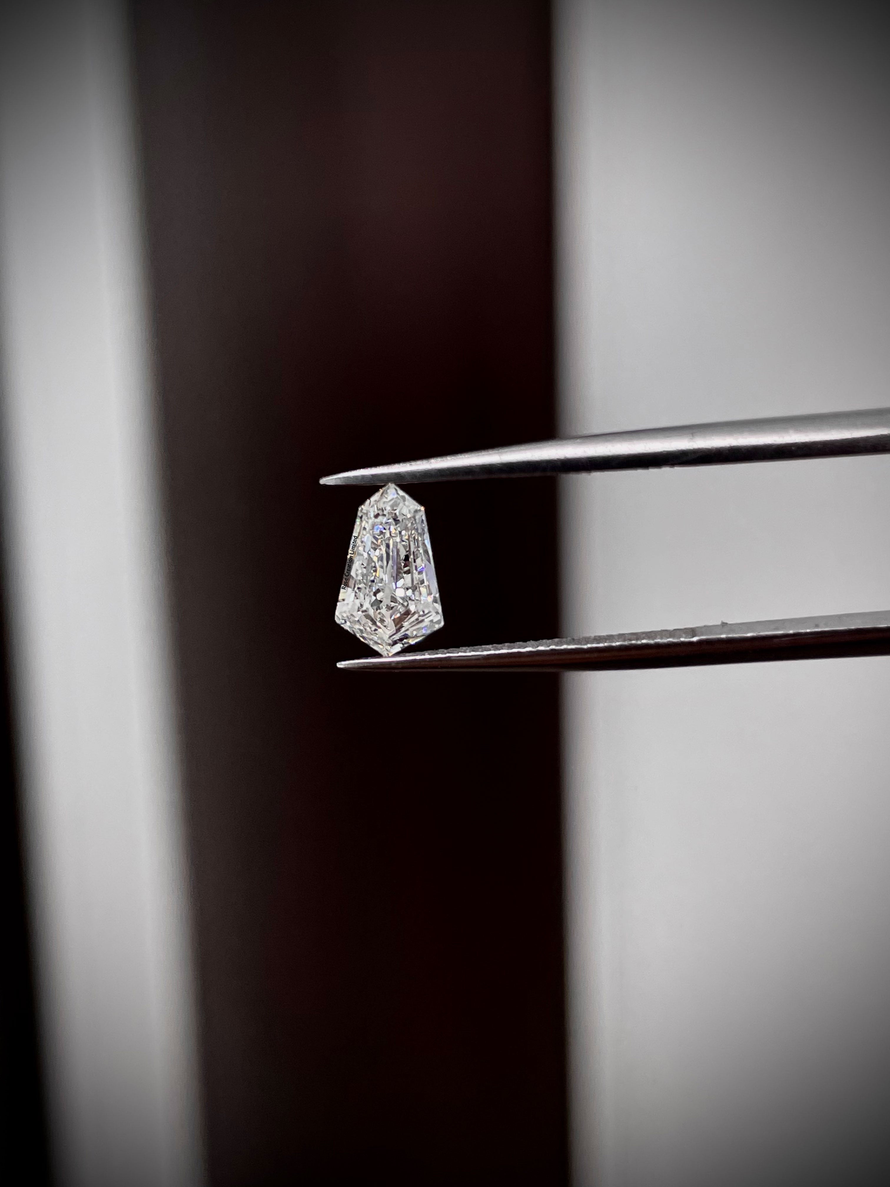 1.39 Carat Tie Shape Natural Diamonds Pair – G/H Color, VVS2/VS2 Clarity