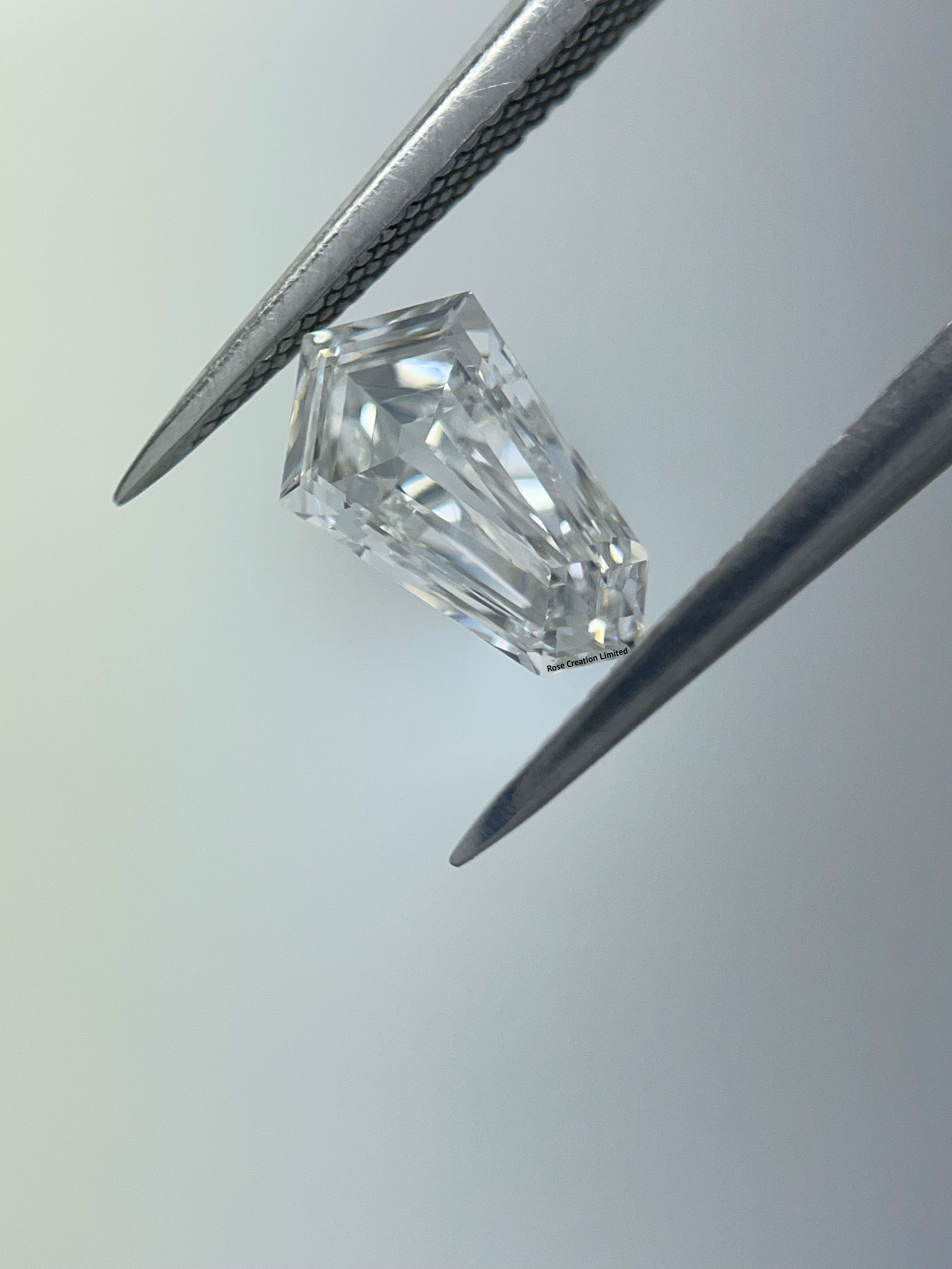 1.40 Carat Tie Shape Natural Diamonds Pair – E/F Color, VVS1/VVS2 Clarity