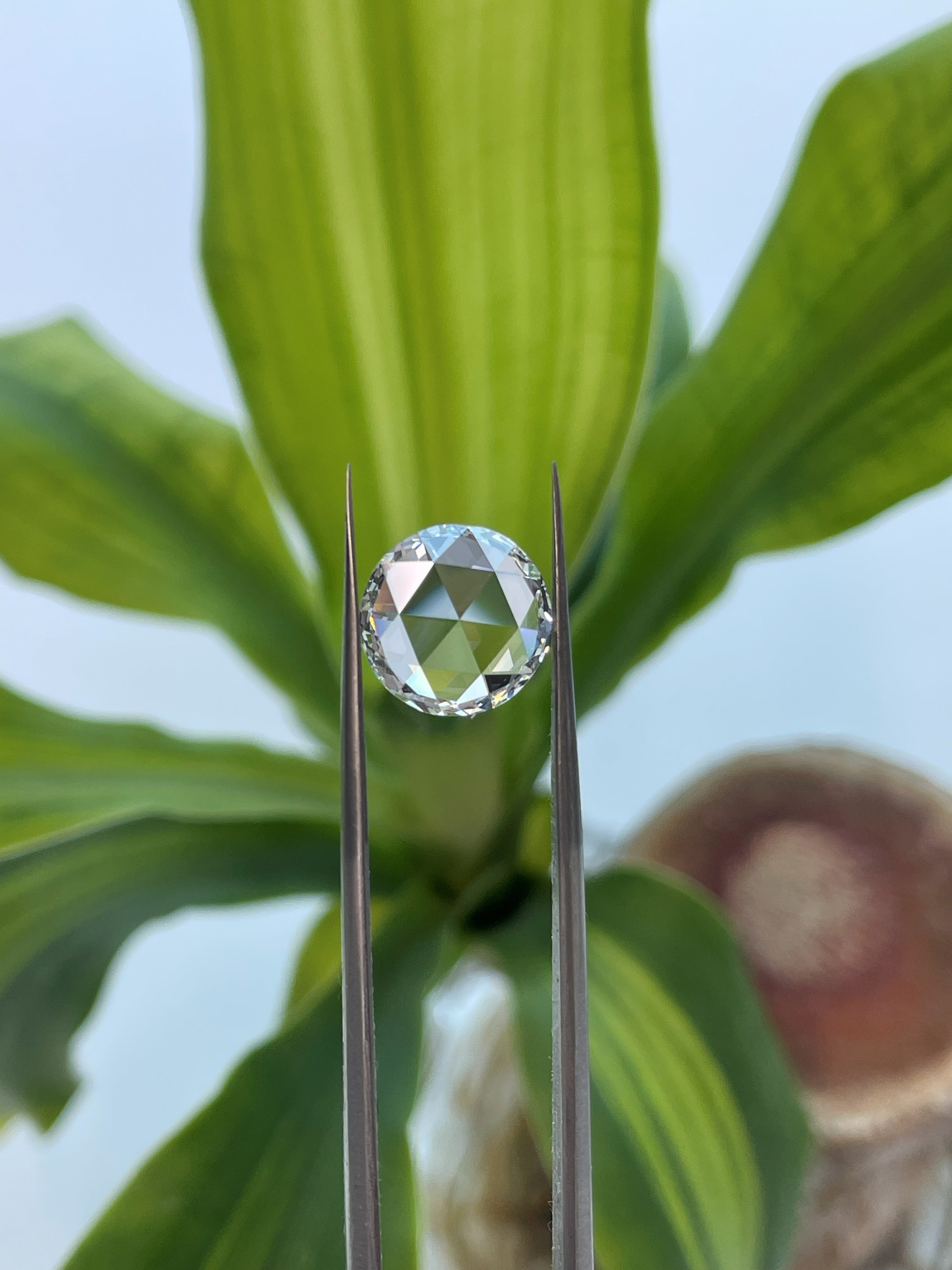2.59 Carat Rose Cut Round Shape Natural Diamond – H Color, VS1 Clarity (GIA Certified) – 7558049548