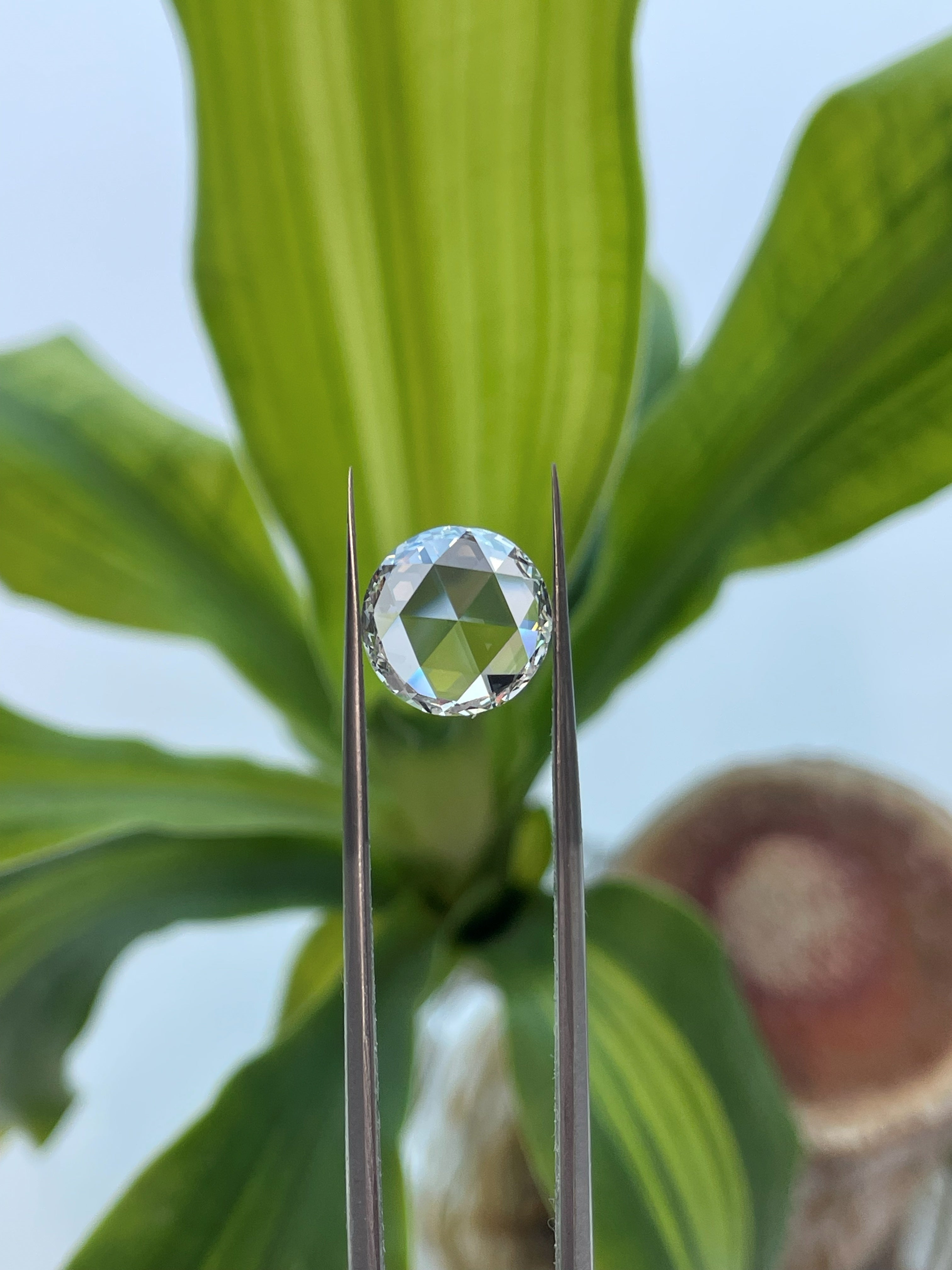 2.59 Carat Rose Cut Round Shape Natural Diamond – H Color, VS1 Clarity (GIA Certified) – 7558049548