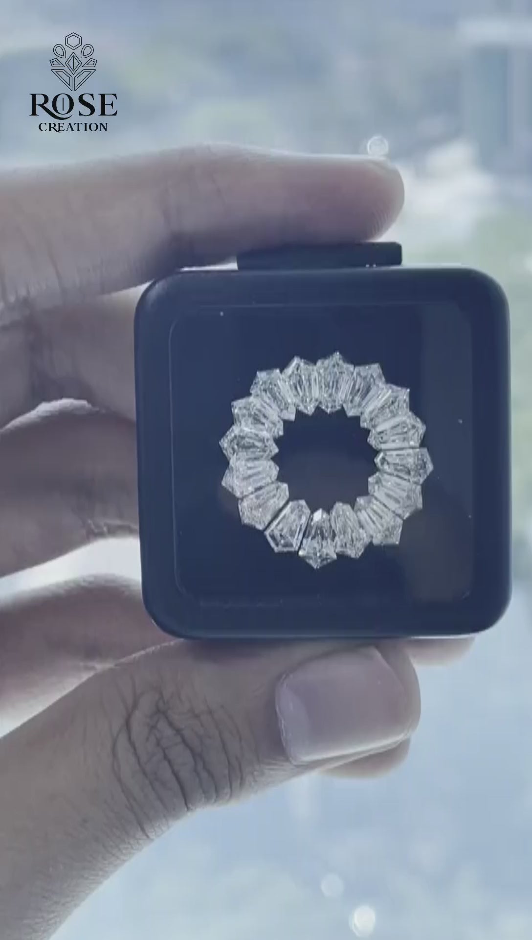 6.57 Carat ROSE/CUT Natural Diamonds Layout – G+ Color, VS Clarity