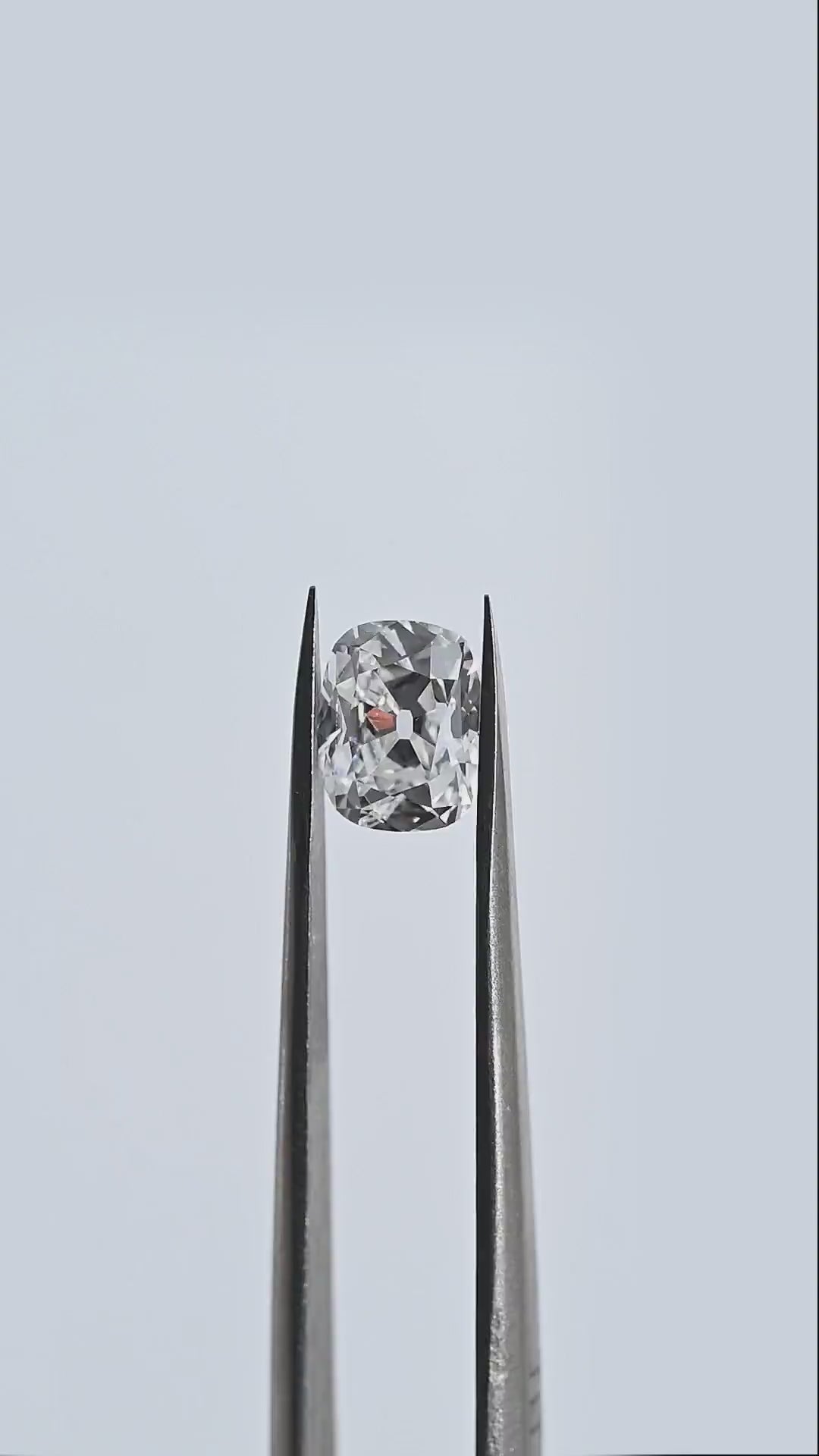 1.28 Carat Old Cut Cushion Shape Natural Diamond – F Color, VS1 Clarity
