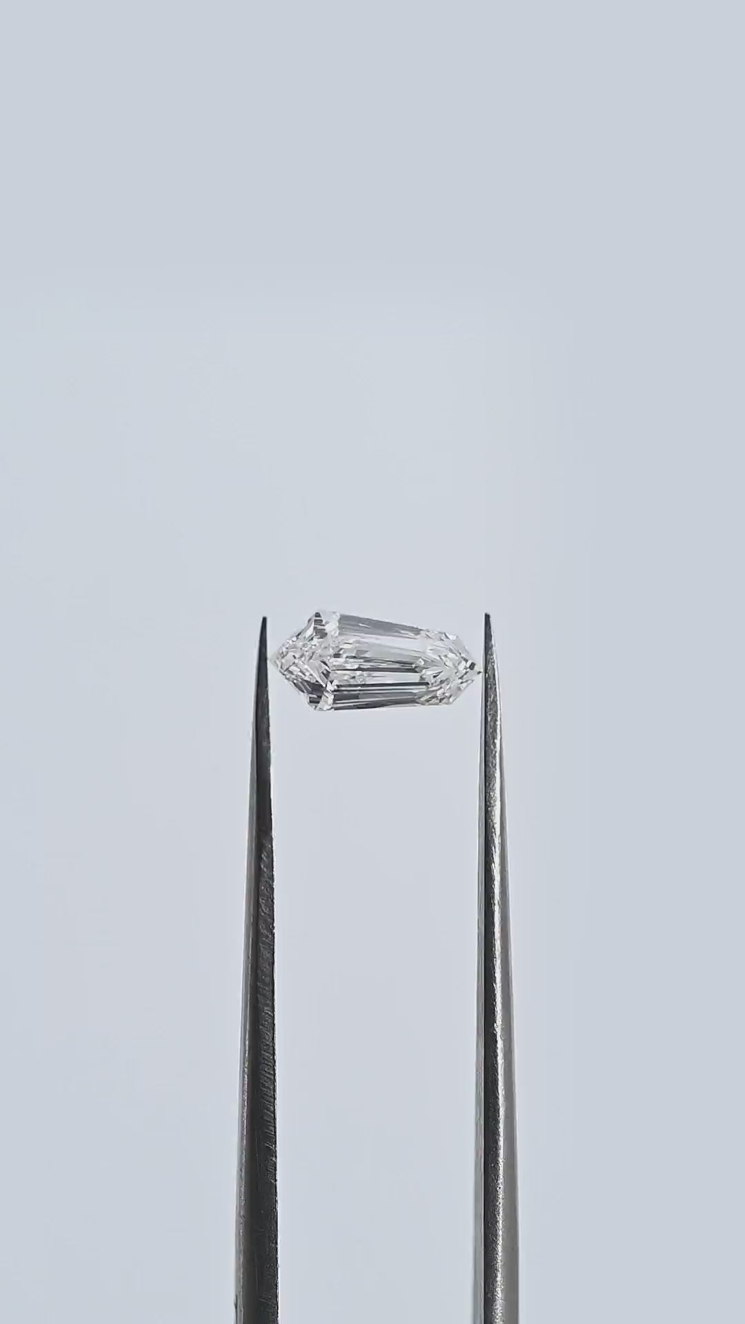 1.36 Carat Tie Shape Natural Diamonds Pair – F/F Color, VVS2/VS2 Clarity