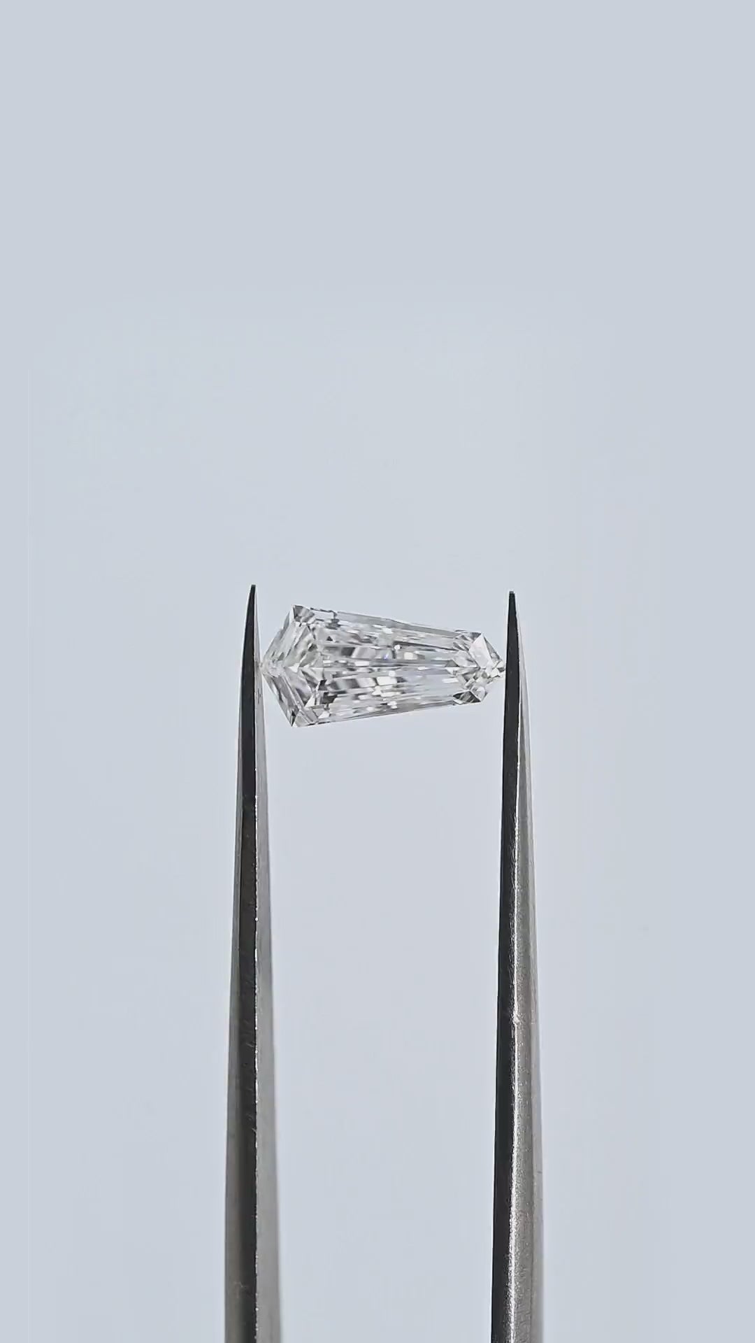 1.71 Carat Tie Shape Natural Diamonds Pair – E/F Color, VVS1/VVS2 Clarity