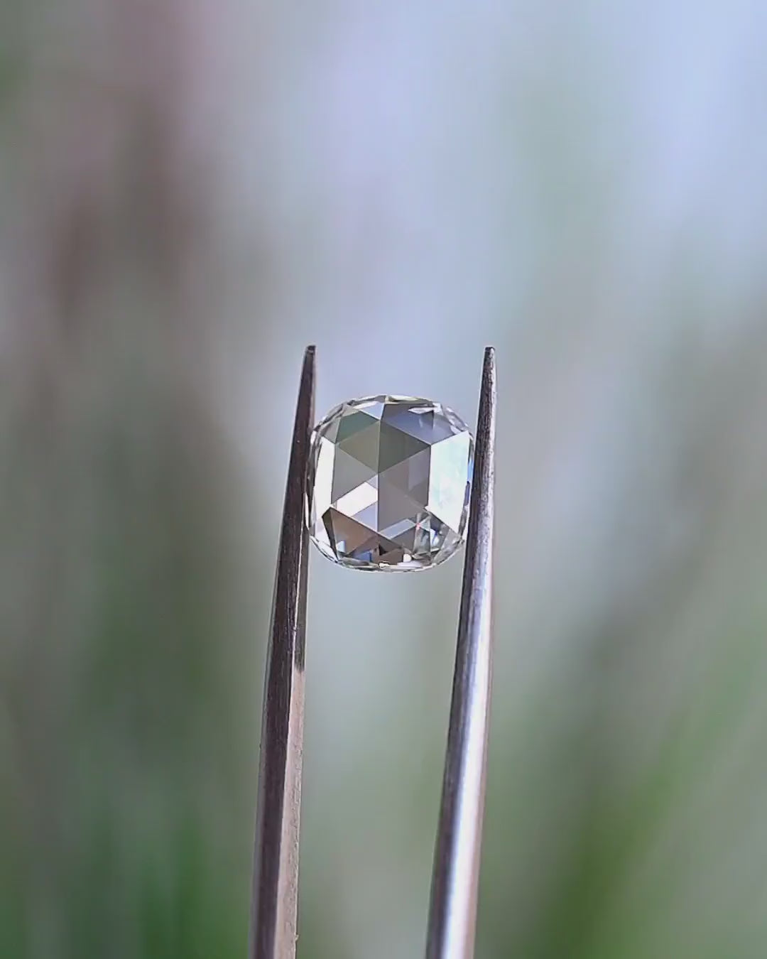 3.55 Carat ROSE/CUT Cushion Shape Natural Diamond – I Color, VVS2 Clarity  (GIA Certified) - 6351279064