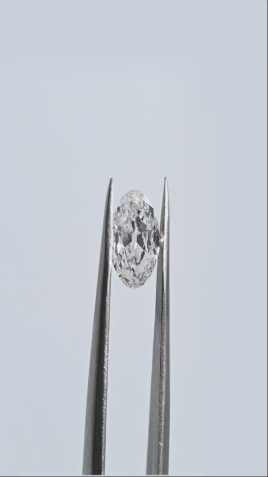 1.78 Carat Old Cut Moval Shape Natural Diamond – G Color, VVS2 Clarity