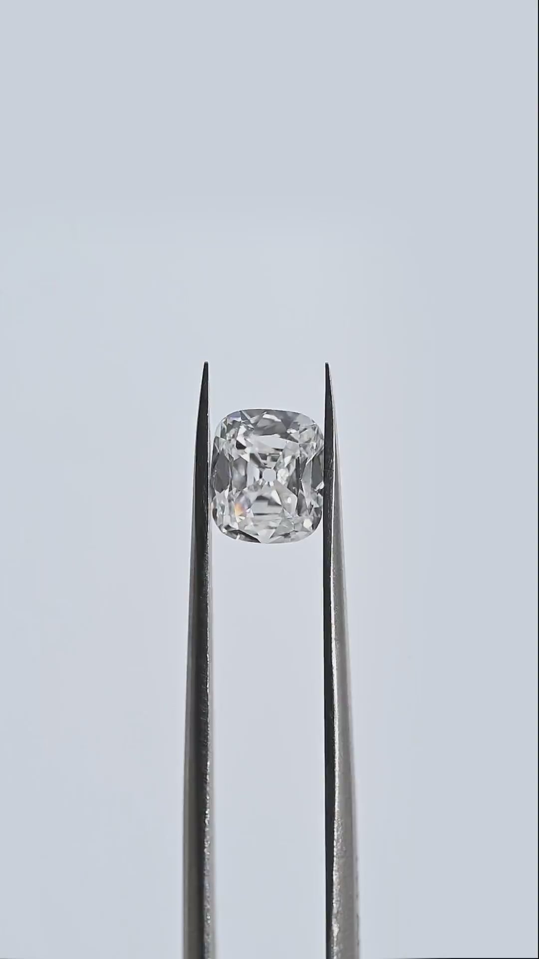 1.40 Carat Old Cut Cushion Shape Natural Diamond – F Color, SI1 Clarity