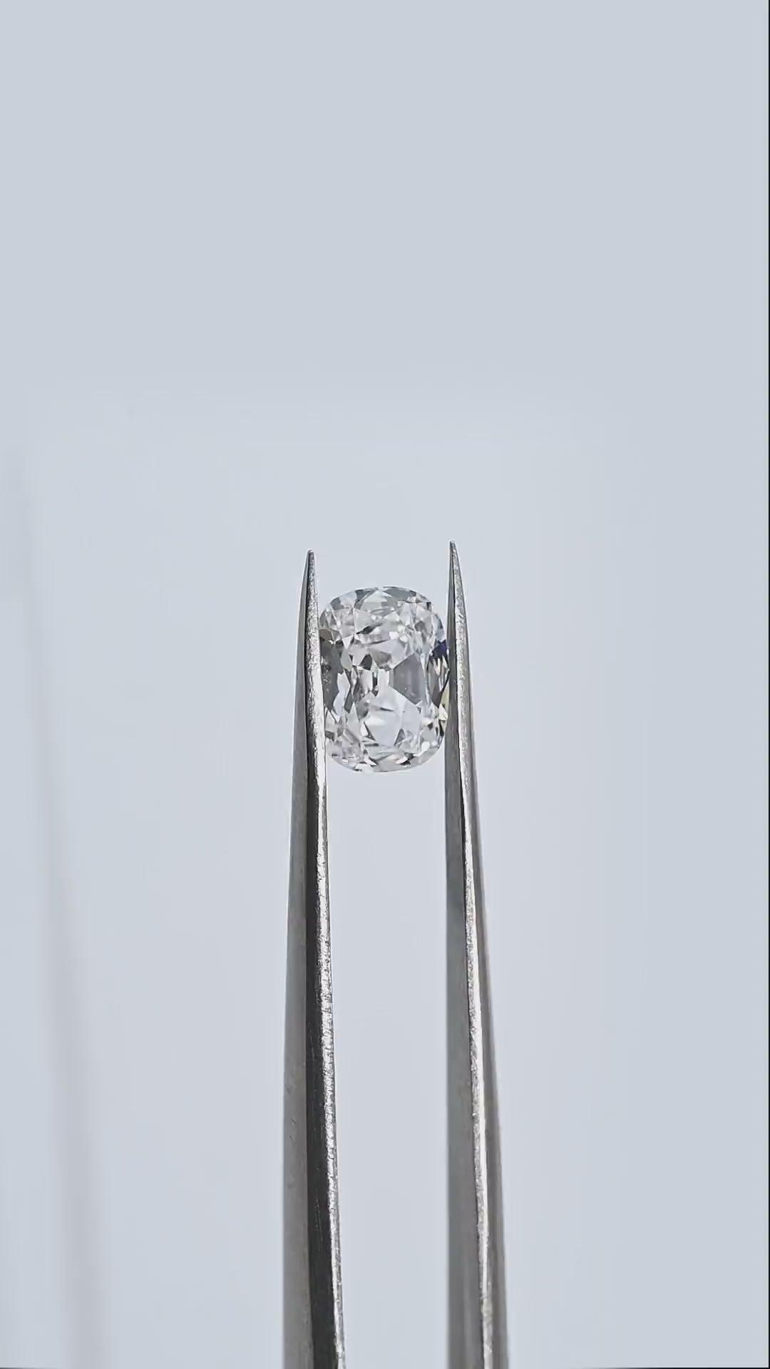 1.22 Carat Old Cut Cushion Shape Natural Diamond – E Color, VS1 Clarity