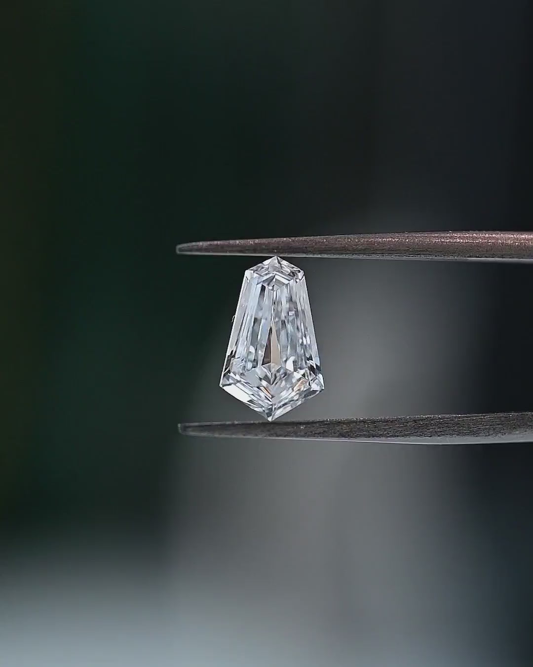 1.55 Carat Tie Shape Natural Diamond – D Color, VS1 Clarity