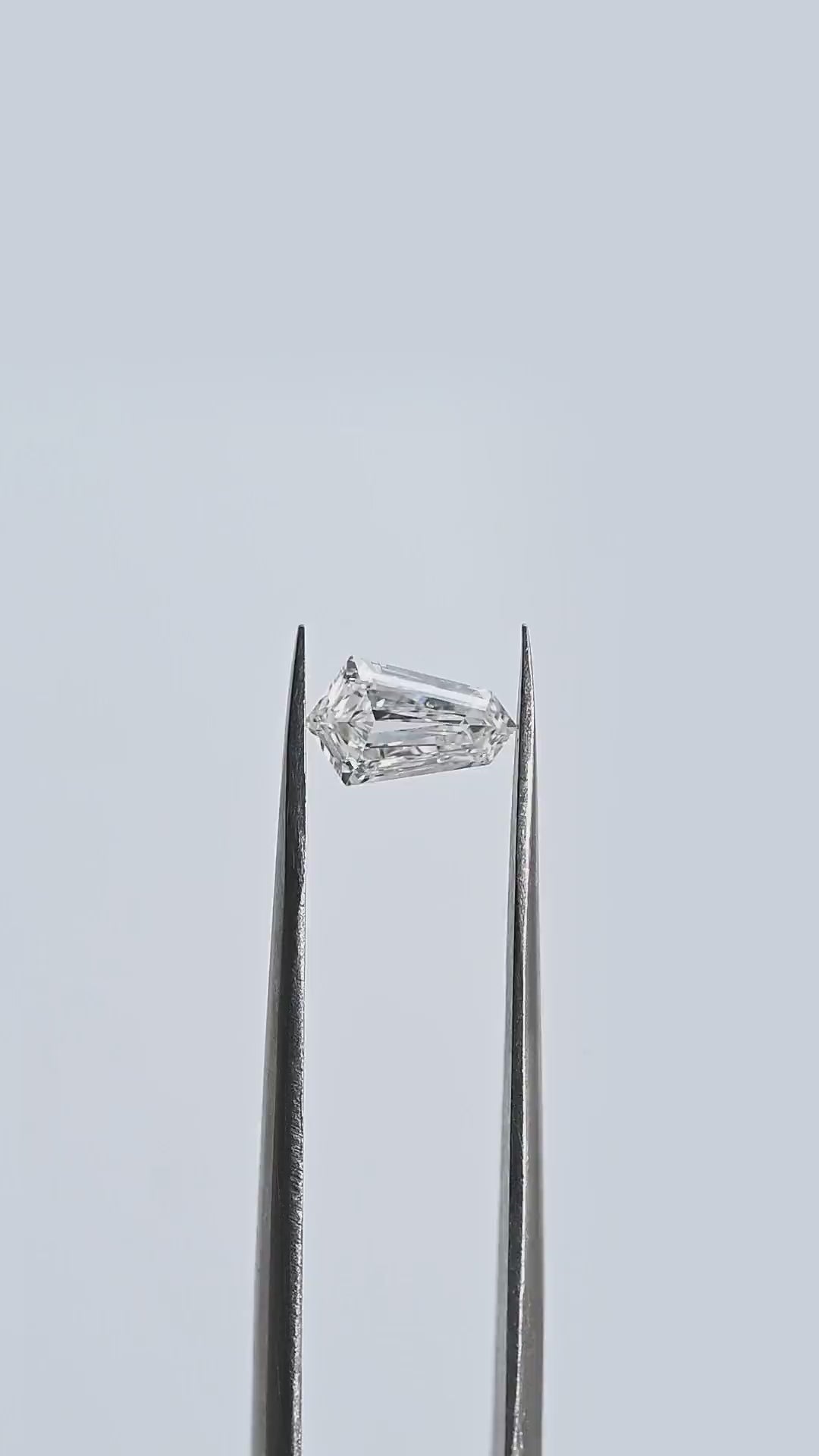 1.40 Carat Tie Shape Natural Diamonds Pair – E/F Color, VVS1/VVS2 Clarity