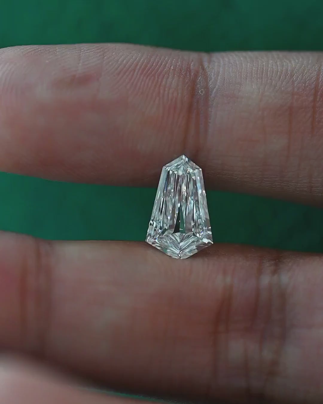 1.47 Carat Tie Shape Natural Diamond – E Color, VS1 Clarity