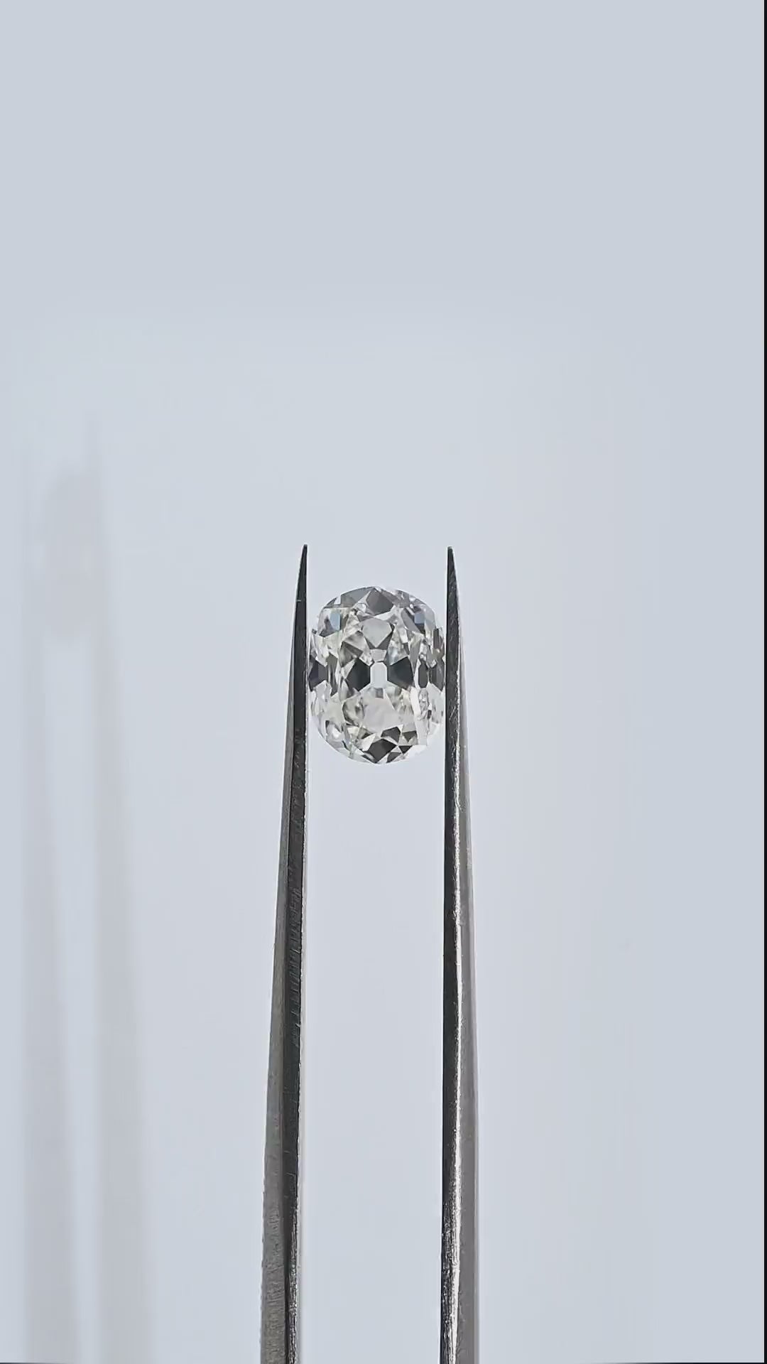 1.59 Carat Old Cut Oval Shape Natural Diamond – J Color, VS1 Clarity