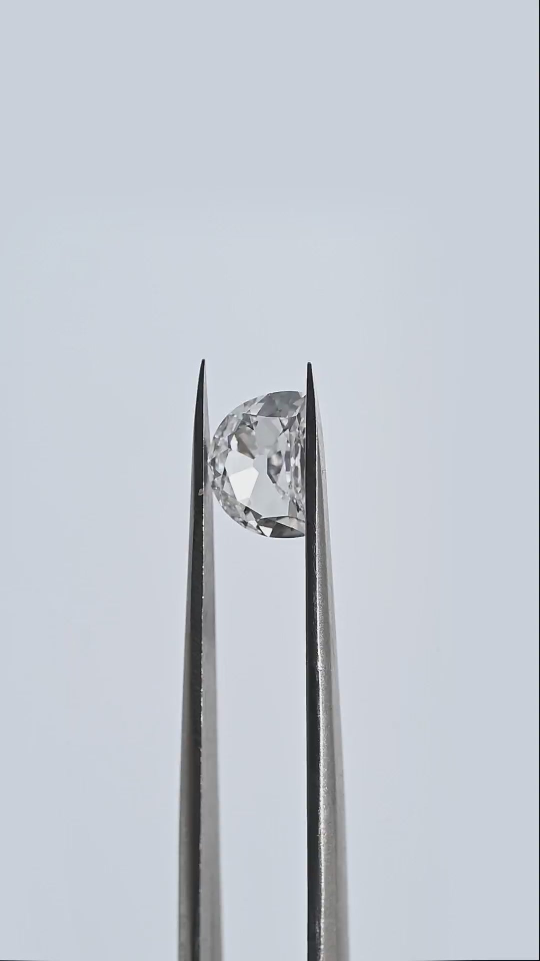 1.90 Carat Half Moon Shape Natural Diamonds Pair – E/E Color, VS2/SI1 Clarity