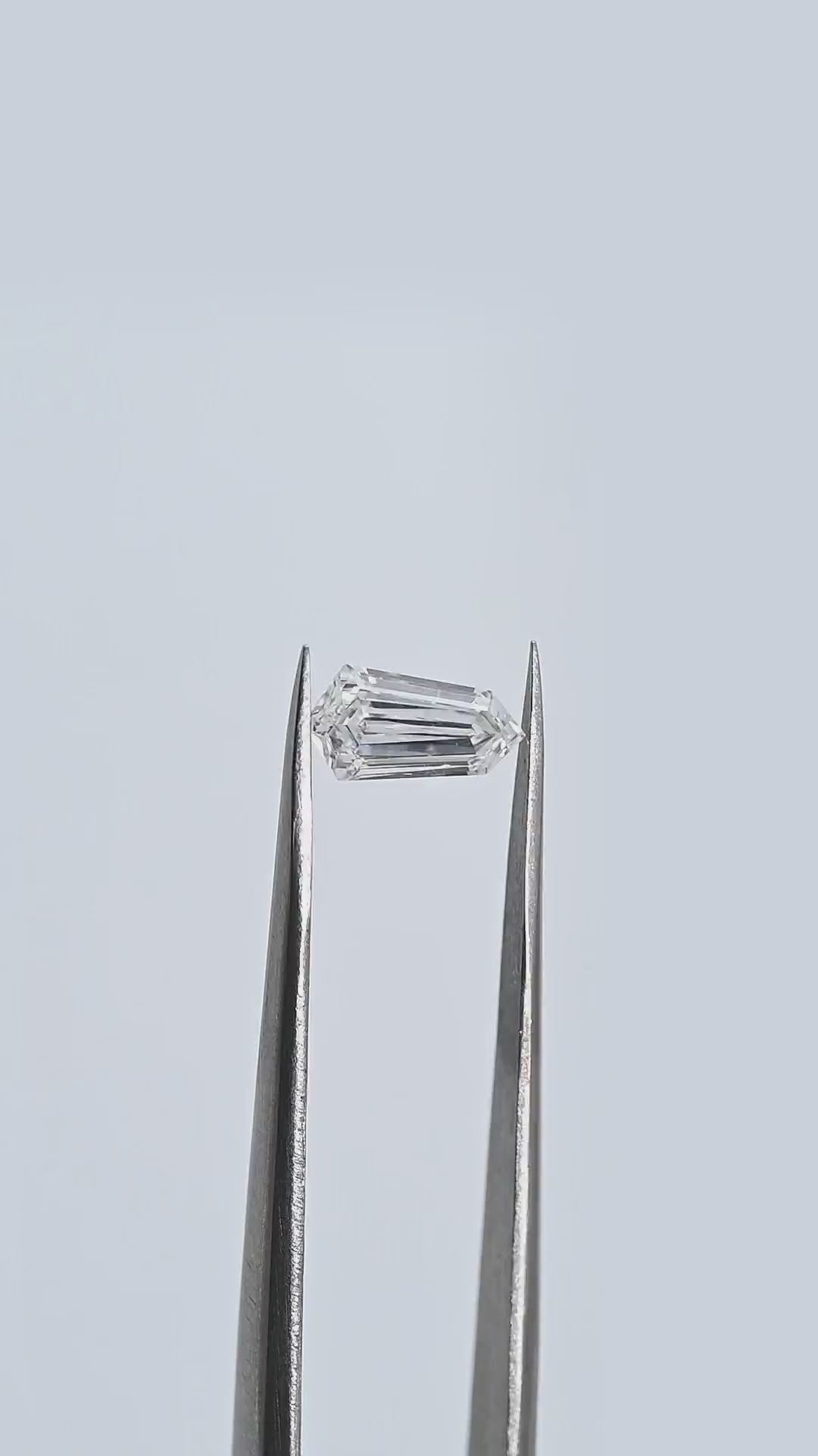 1.36 Carat Tie Shape Natural Diamonds Pair – F/F Color, VVS2/VS2 Clarity