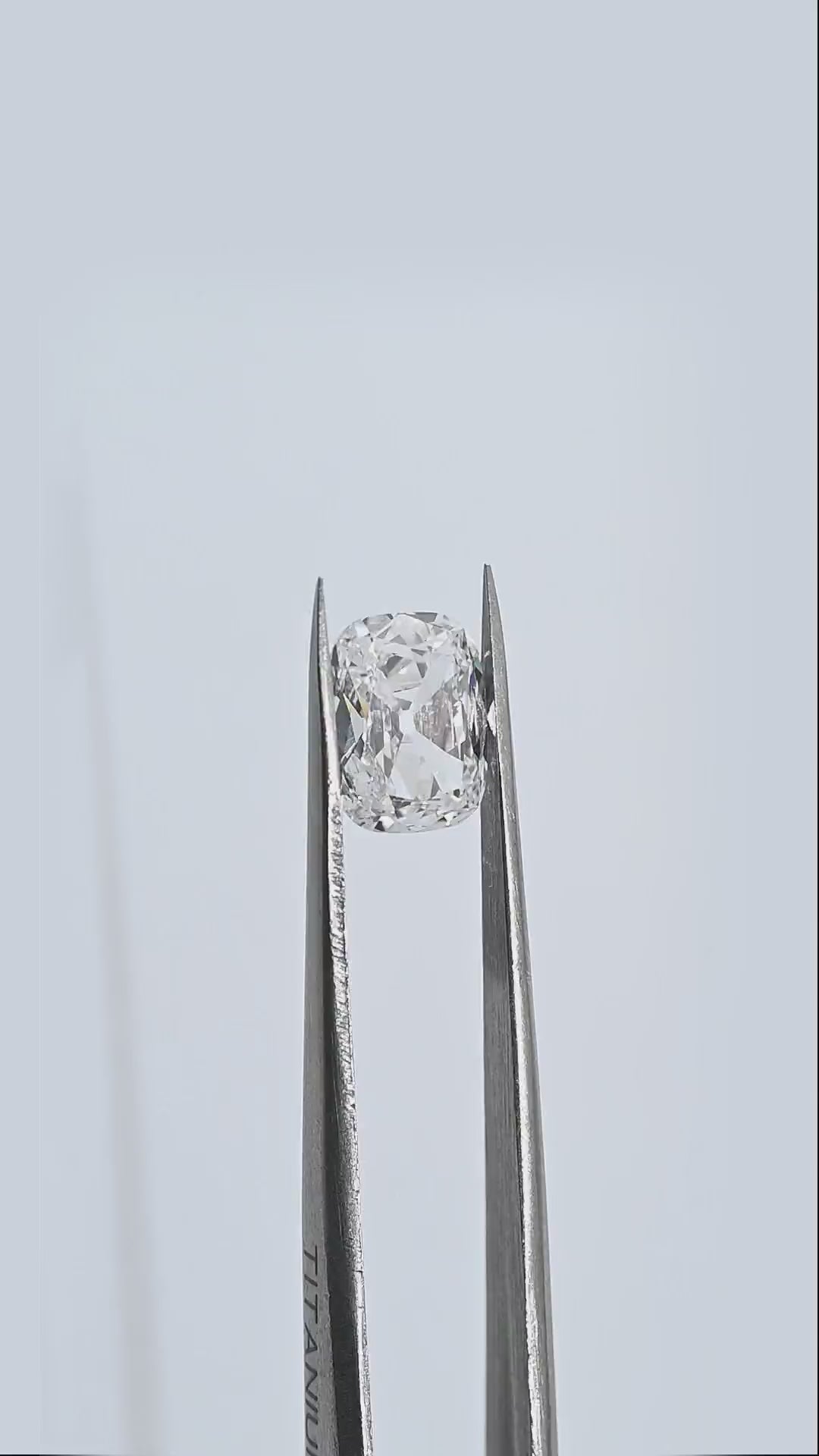1.78 Carat Old Cut Cushion Shape Natural Diamond – G Color, VVS2 Clarity