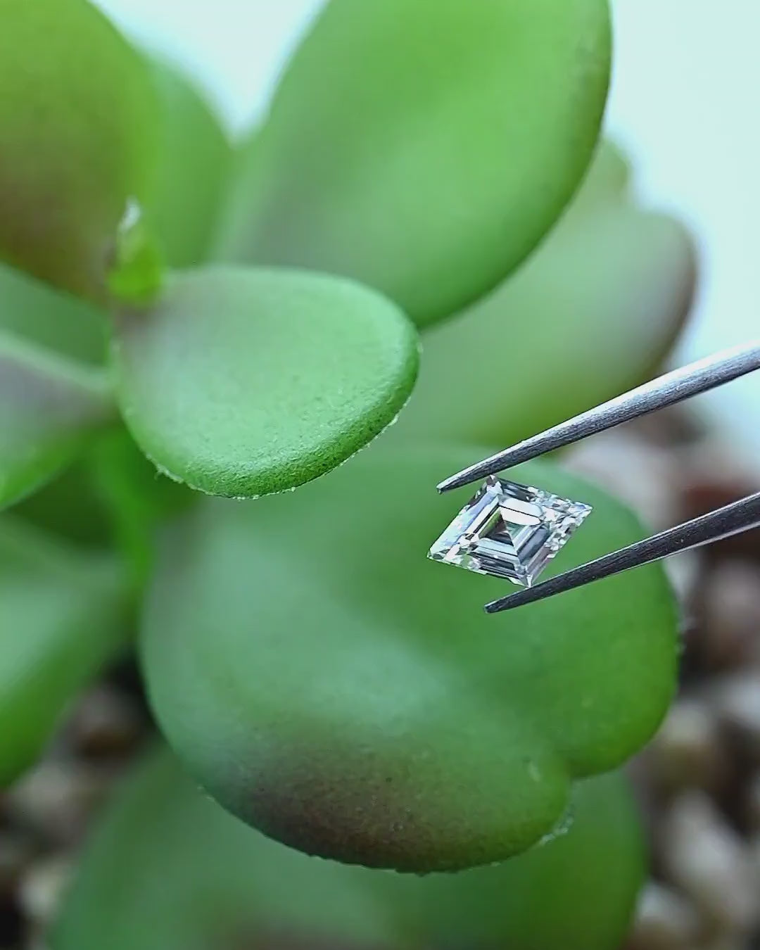 1.05 Carat Kite Shape Natural Diamond – F Color, VS1 Clarity