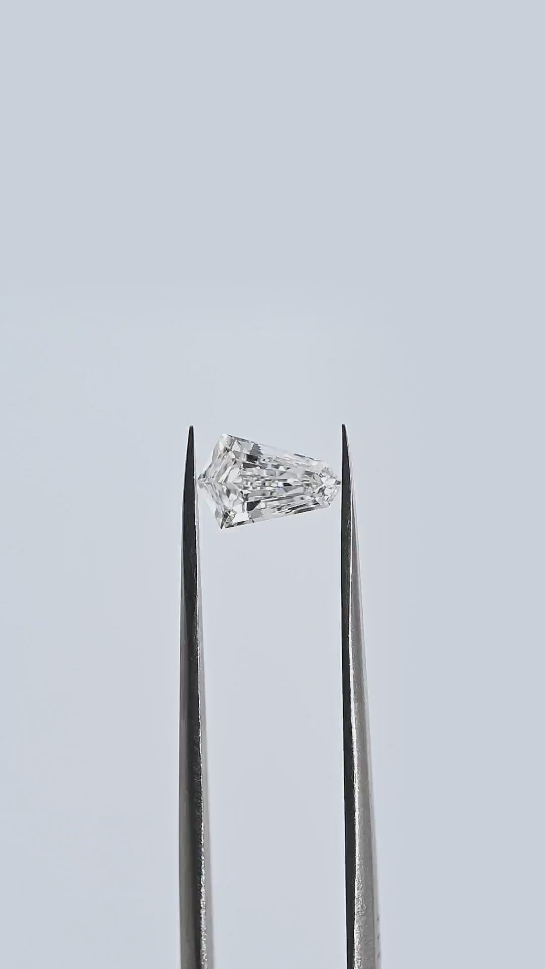 1.47 Carat Tie Shape Natural Diamonds Pair – F/F Color, VVS2/VS2 Clarity