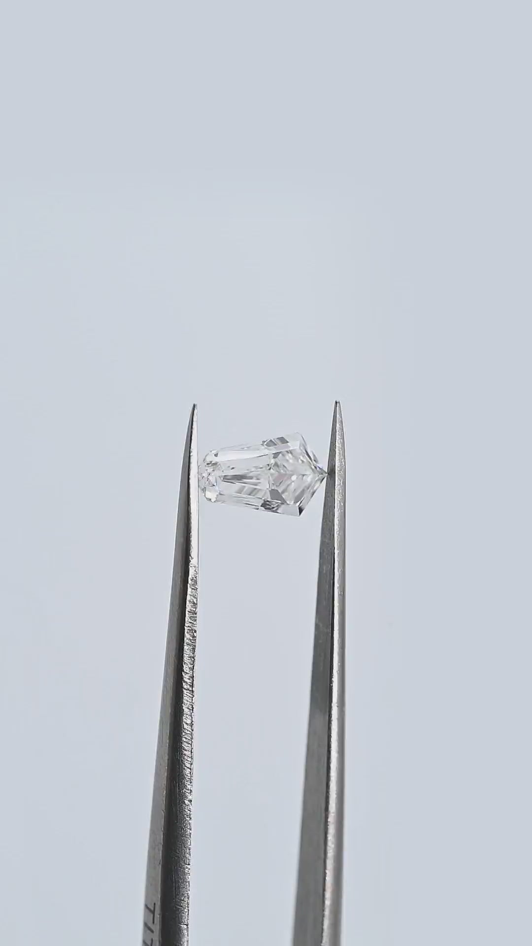 1.37 Carat Tie Shape Natural Diamonds Pair – D/E Color, VVS2/VVS2 Clarity